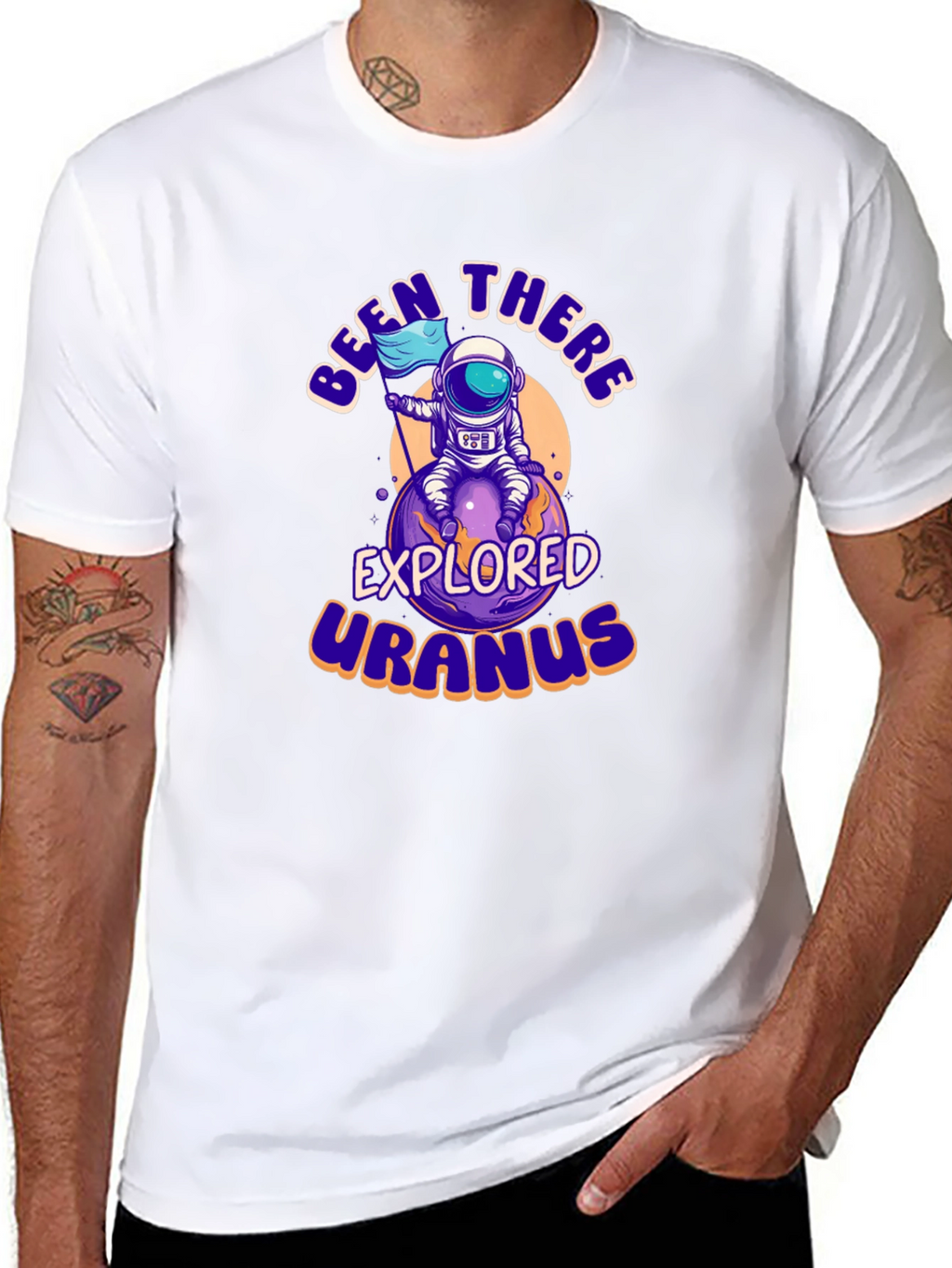 Been There Explored Uranus Graphic Tee