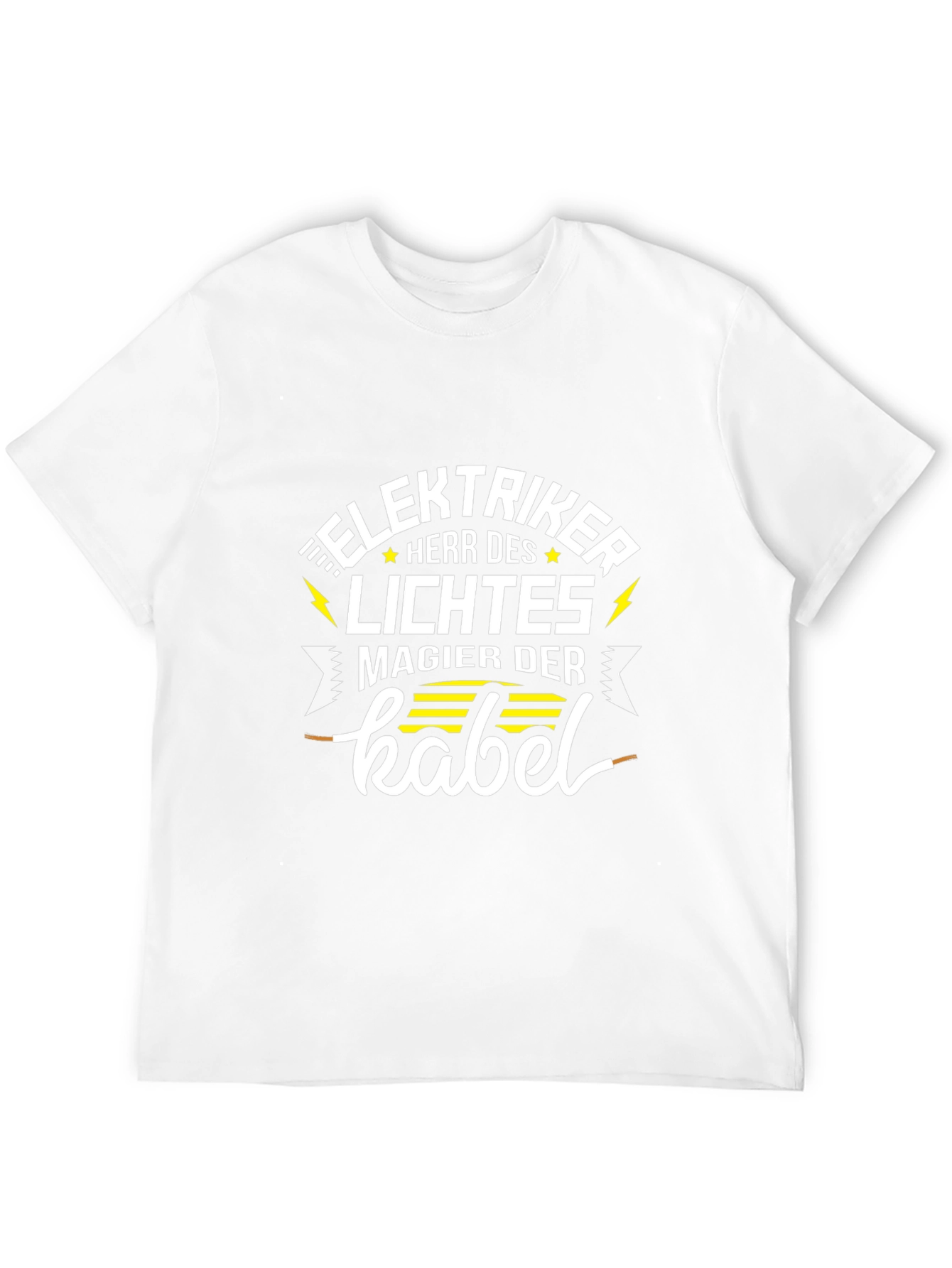 Electrician Herr Des Lichtes T-Shirt