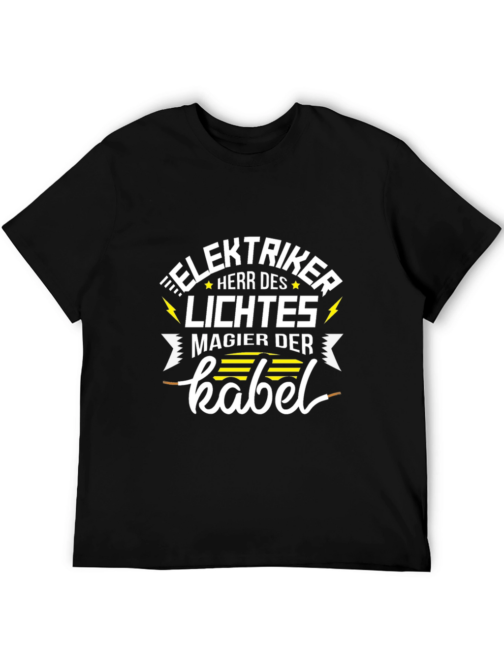 Electrician Herr Des Lichtes T-Shirt