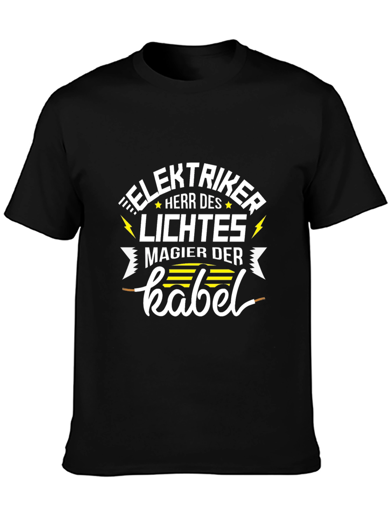 Electrician Herr Des Lichtes T-Shirt