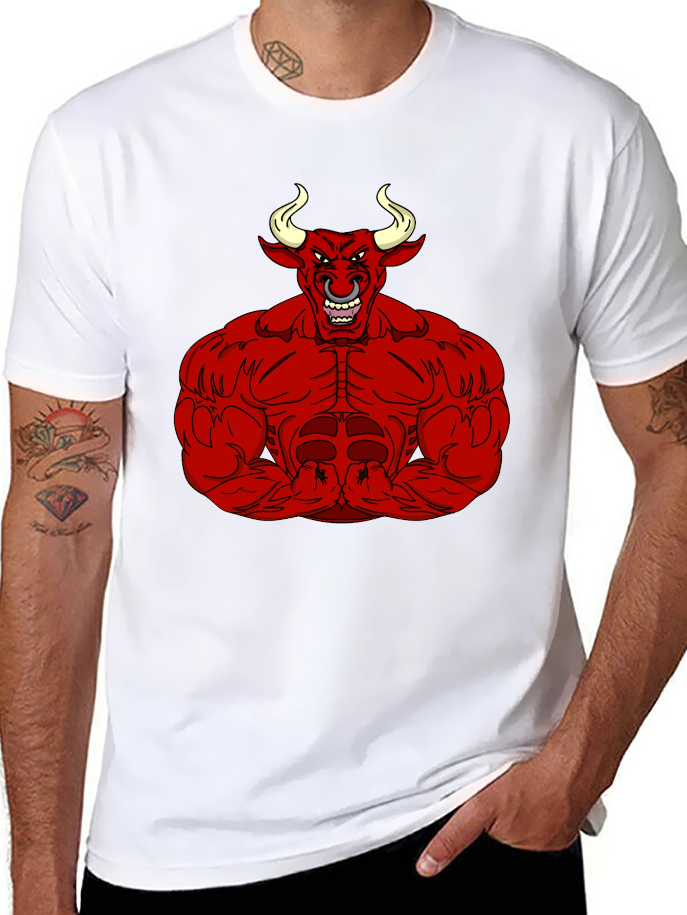 Red Bull Graphic Black T-Shirt - Mens Fashion Tee