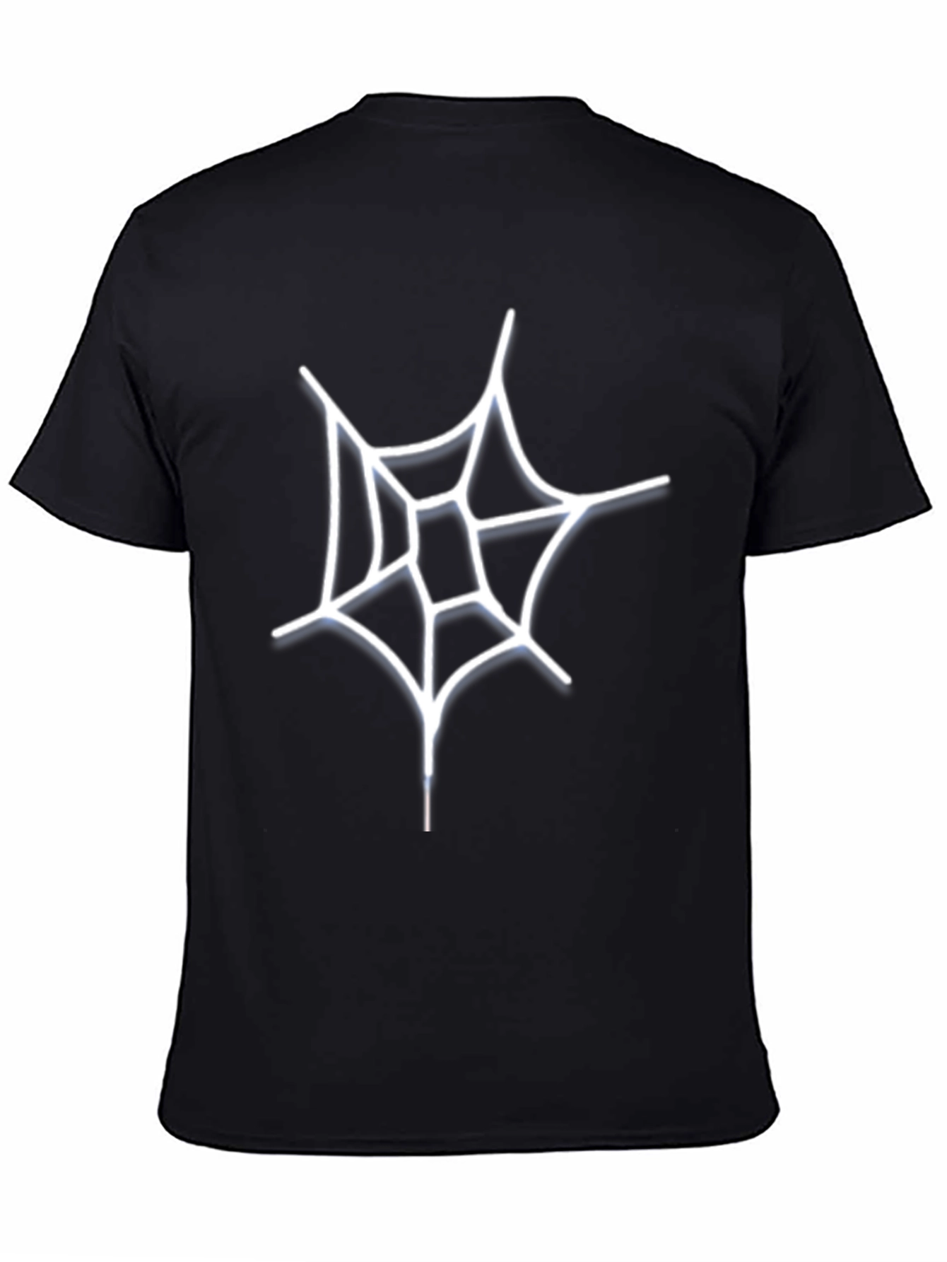 Spiderweb Graphic Tee - Stylish Halloween Apparel