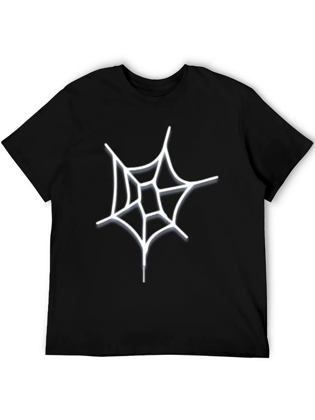Spiderweb Graphic Tee - Stylish Halloween Apparel