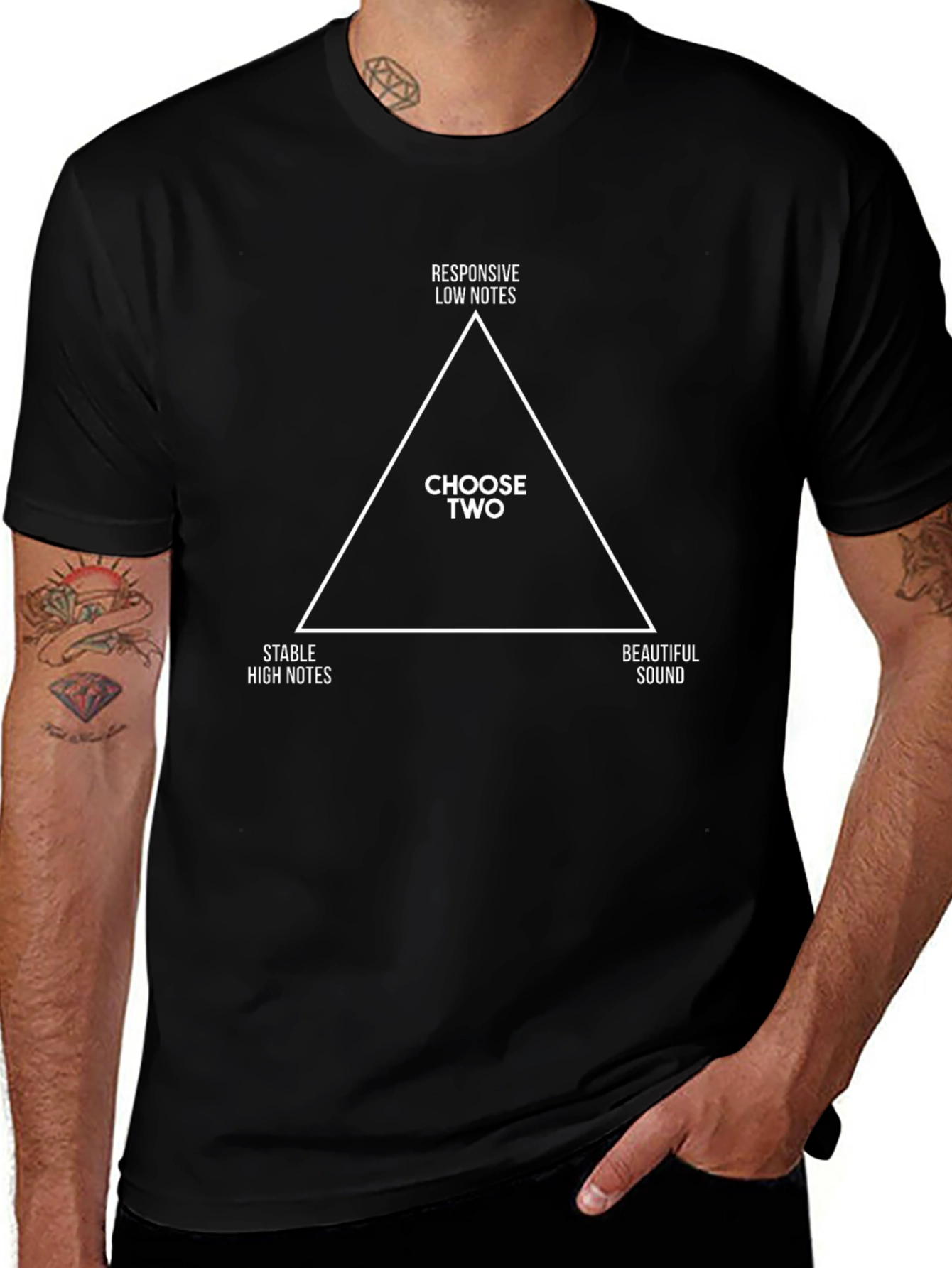 Choose Two Tee - Musicians Dilemma T-Shirt