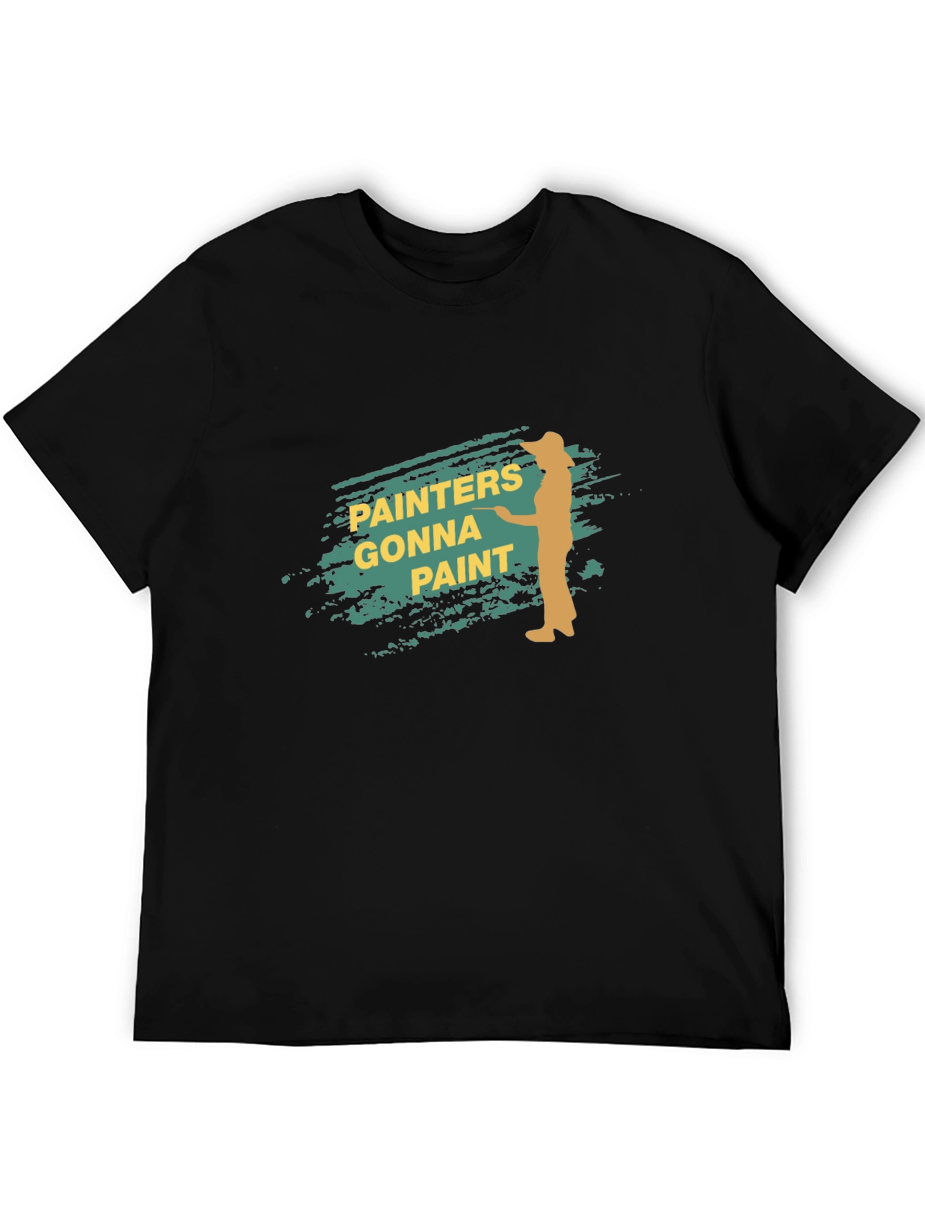 Painters Gonna Paint Black T-Shirt