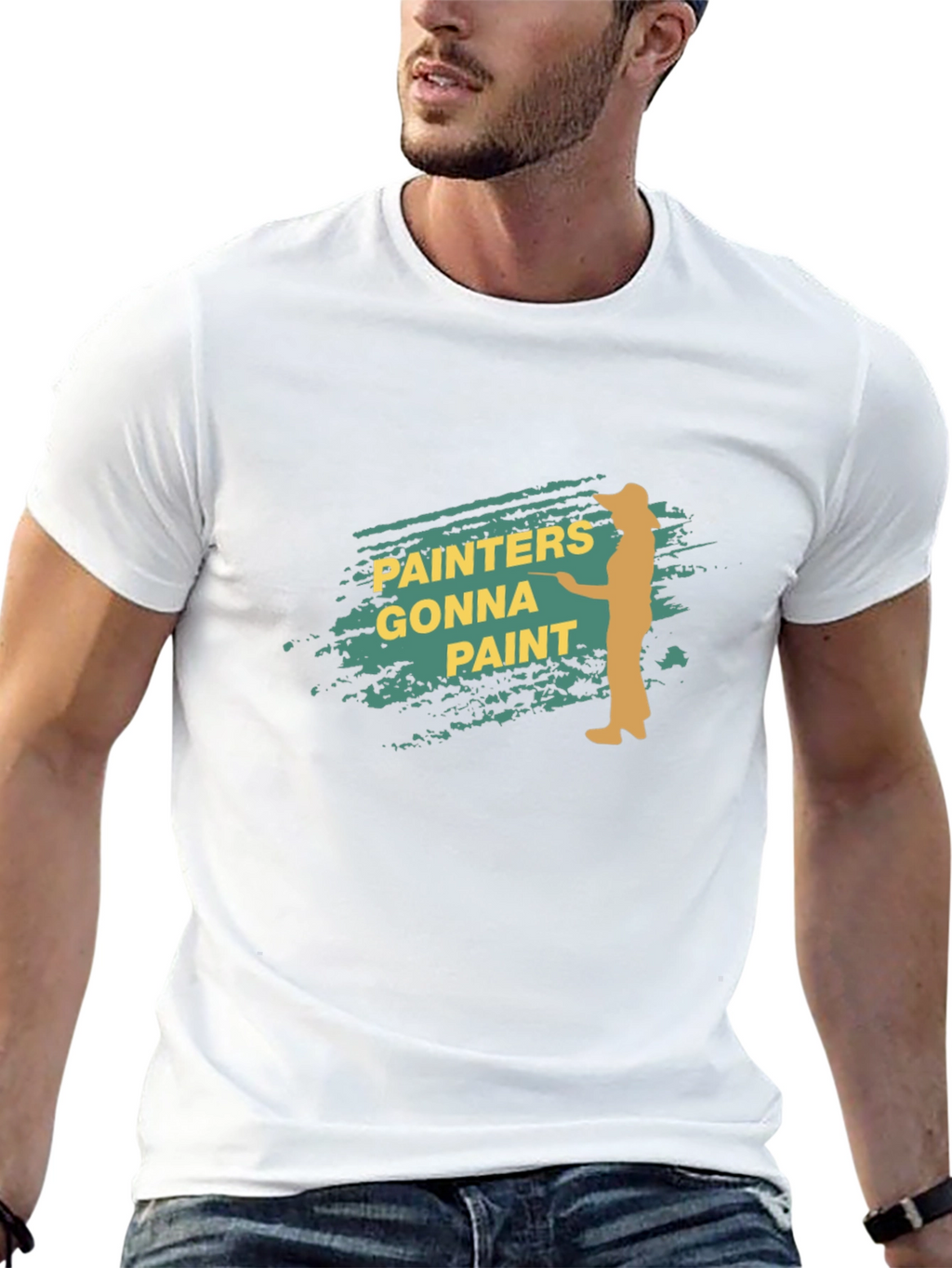 Painters Gonna Paint Black T-Shirt