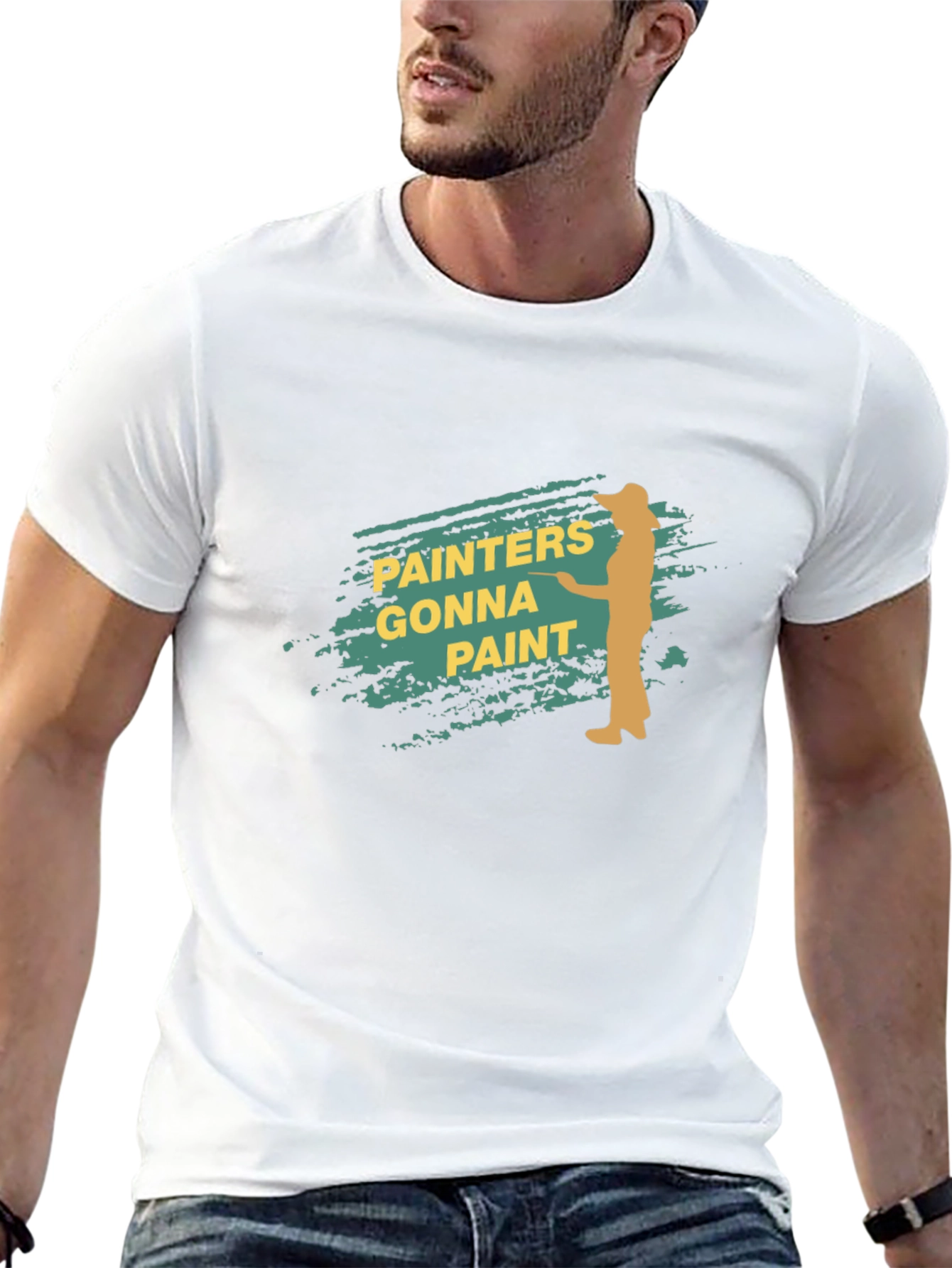 Painters Gonna Paint Black T-Shirt