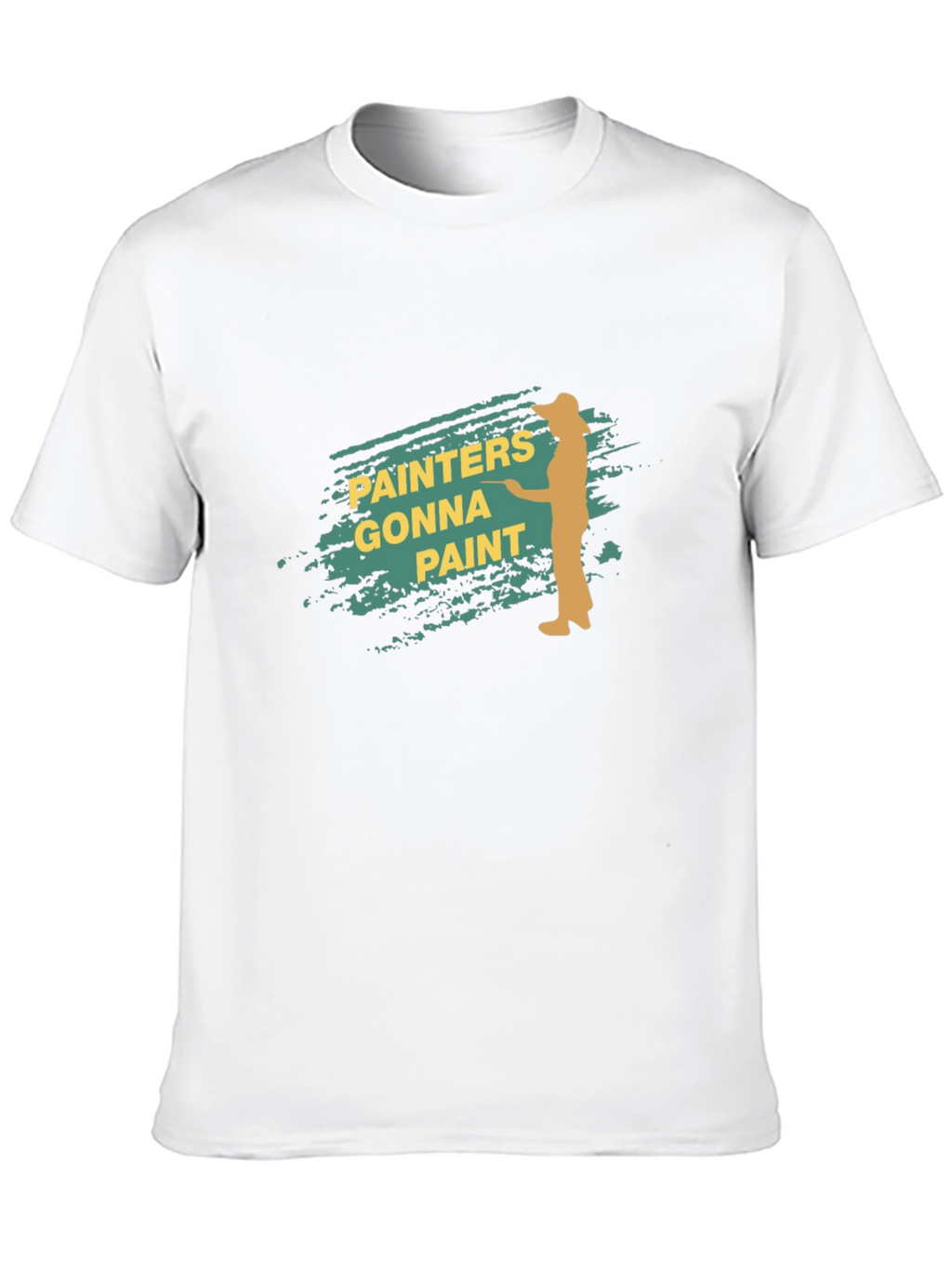 Painters Gonna Paint Black T-Shirt
