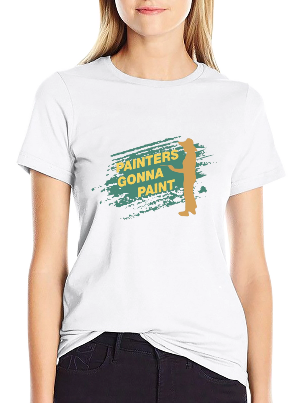 Painters Gonna Paint Black T-Shirt