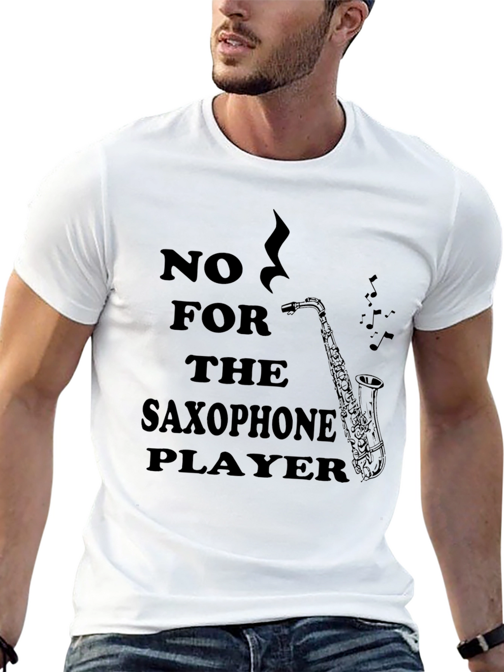 Saxophone Player T-Shirt - Music Lovers Tee