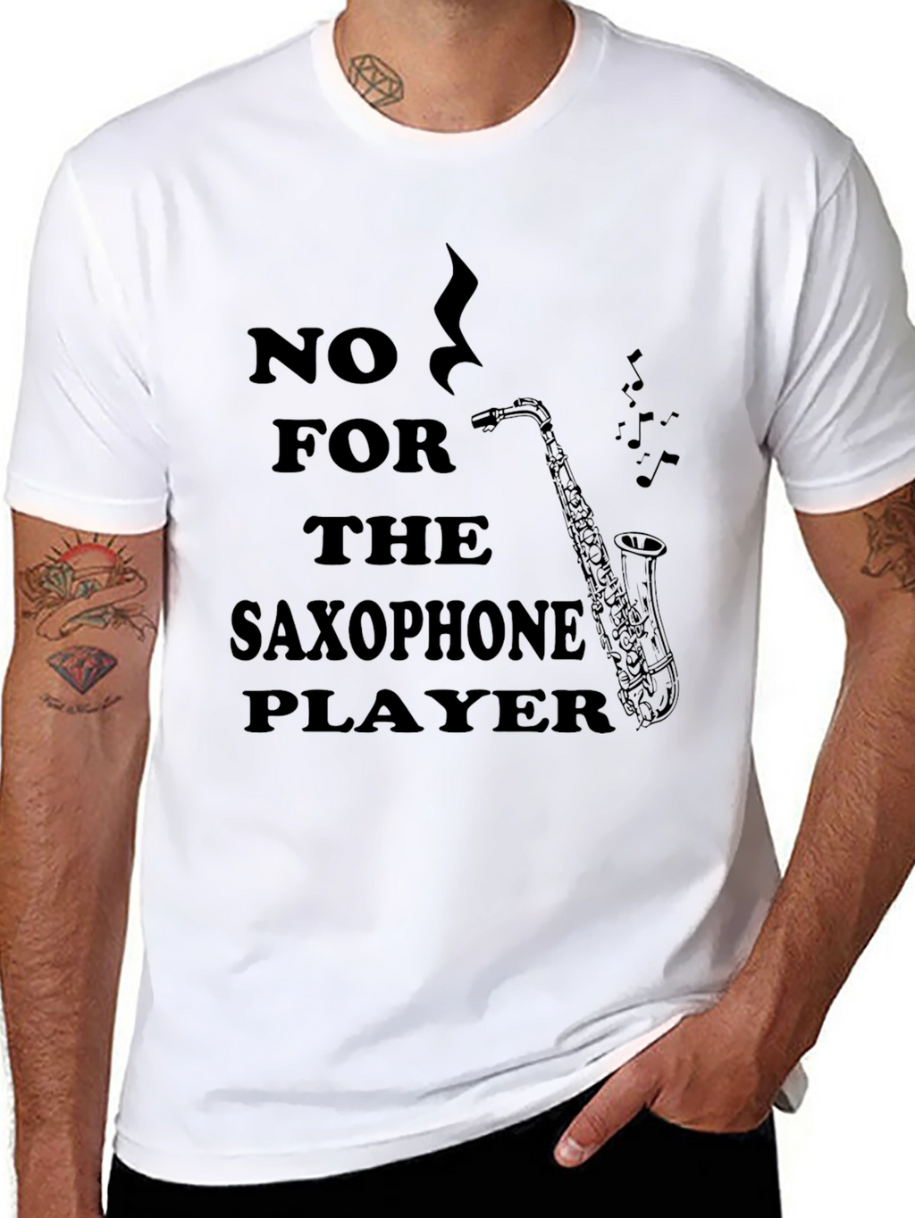 Saxophone Player T-Shirt - Music Lovers Tee