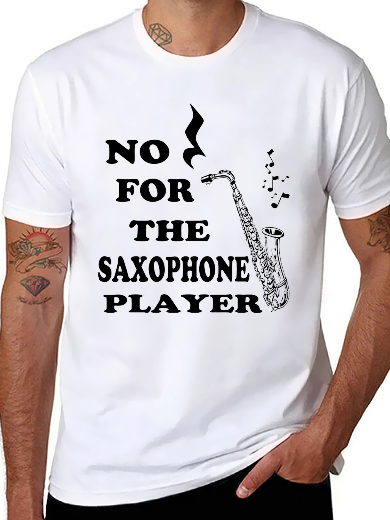 Saxophone Player T-Shirt - Music Lovers Tee