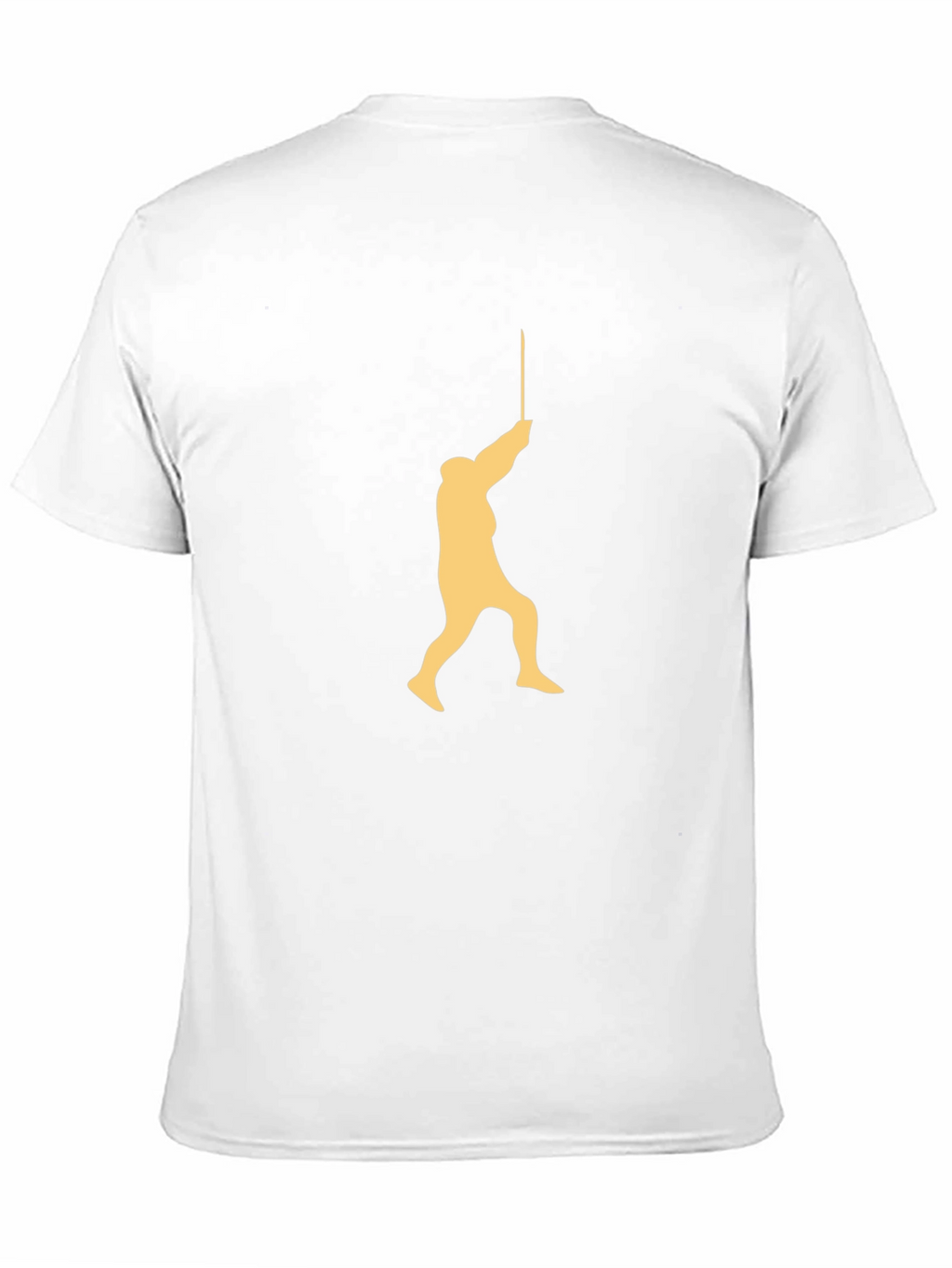 Fencing Silhouette Graphic Tee - Black