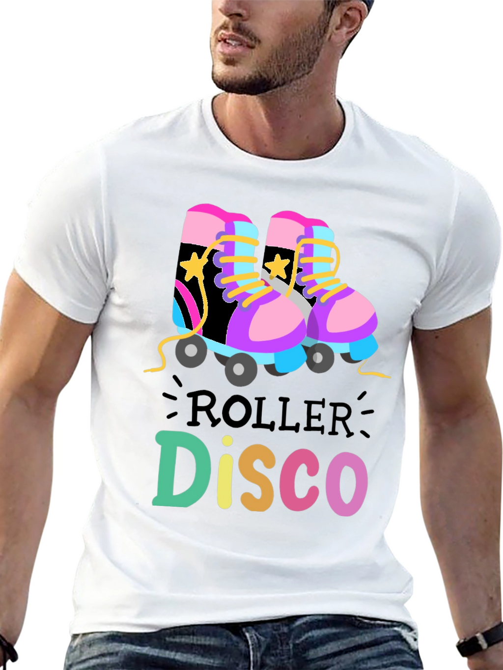 Roller Disco T-Shirt - Retro Style