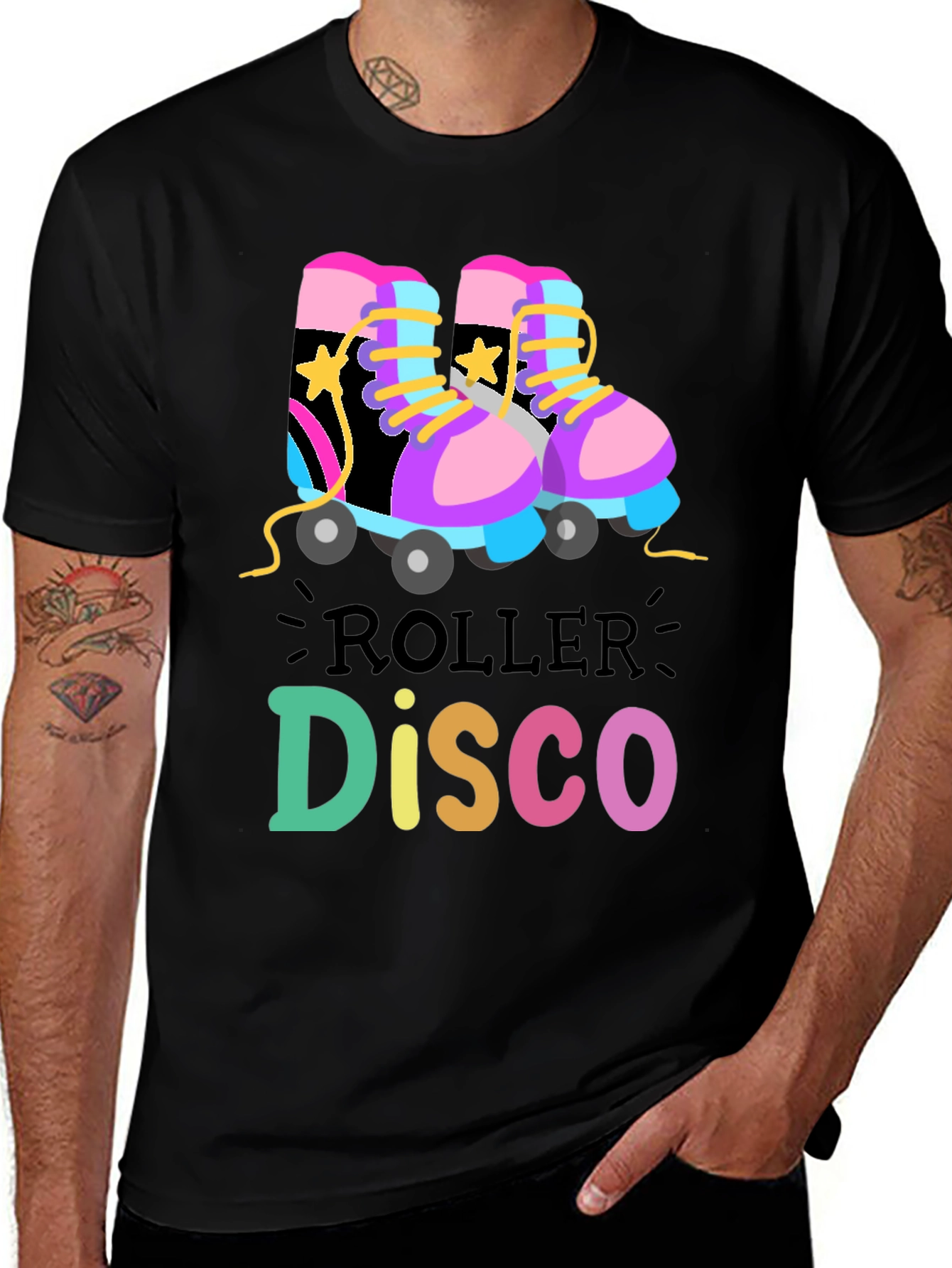Roller Disco T-Shirt - Retro Style