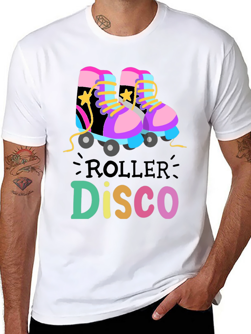 Roller Disco T-Shirt - Retro Style