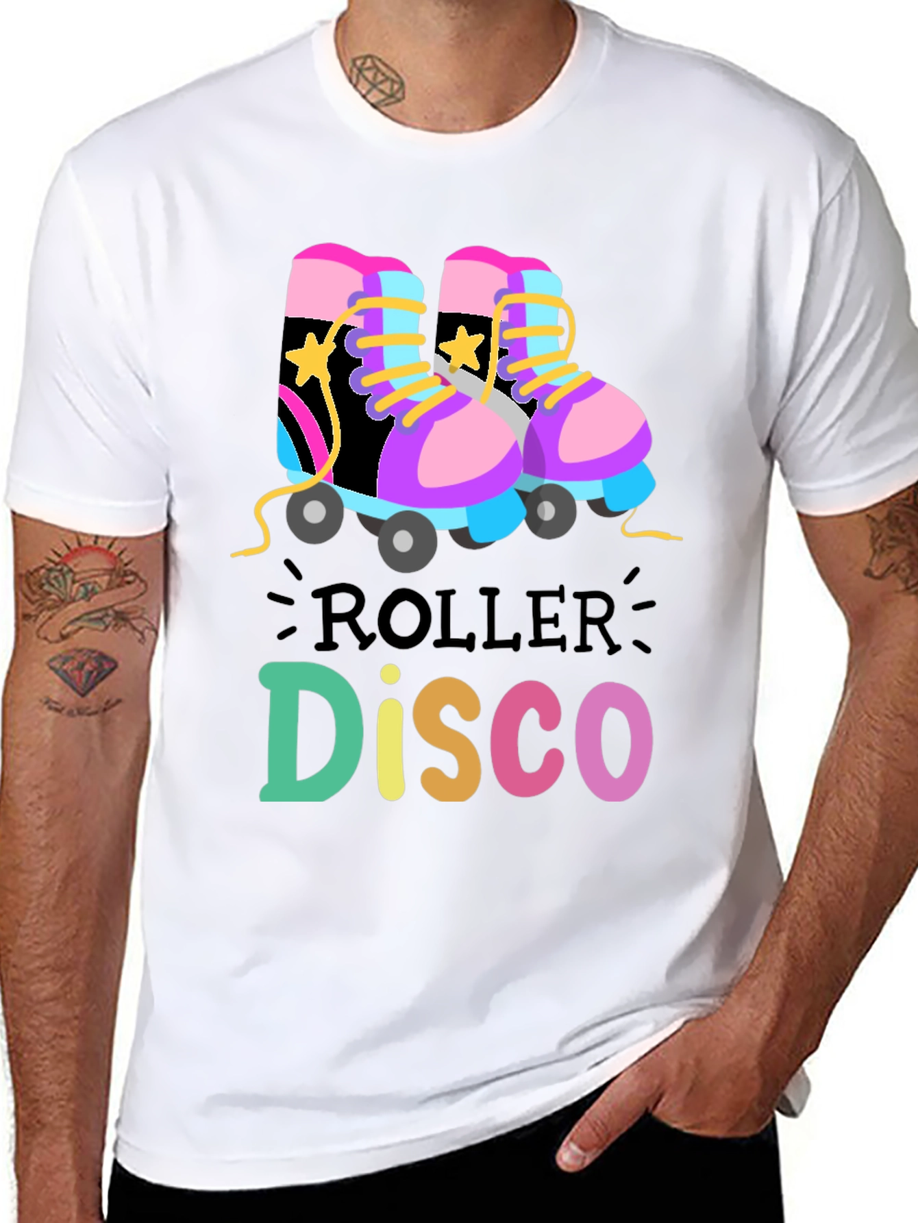 Roller Disco T-Shirt - Retro Style