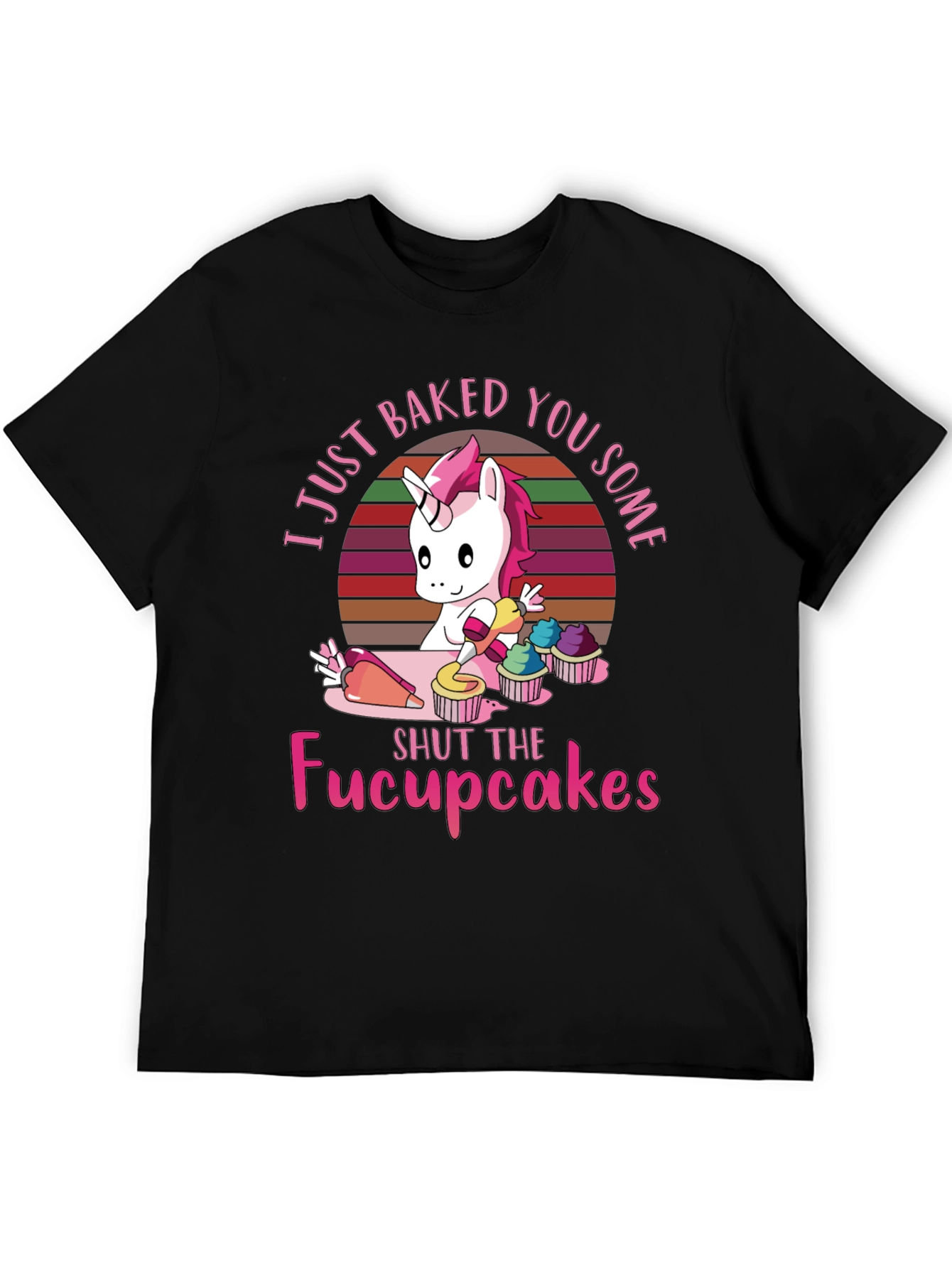 Unicorn Cupcakes T-Shirt - Funny Graphic Tee