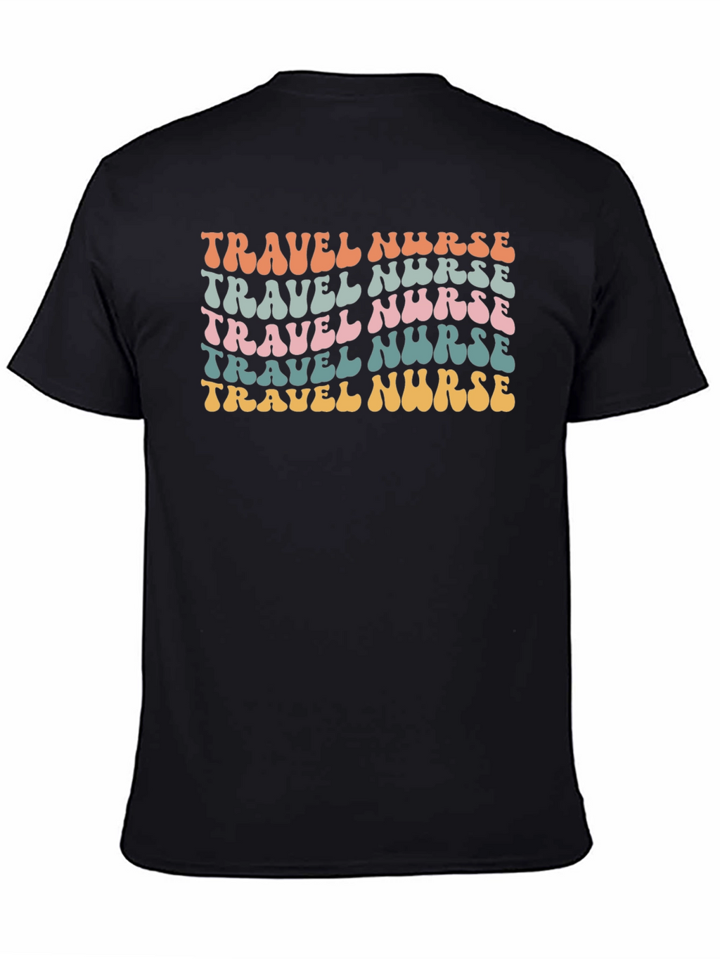 Retro Travel Nurse Graphic Tee