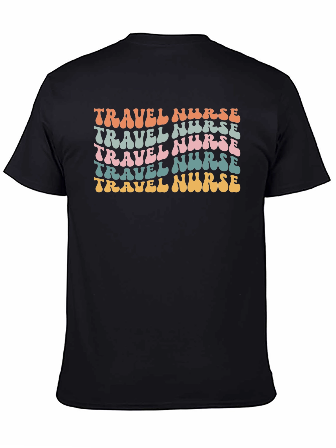 Retro Travel Nurse Graphic Tee