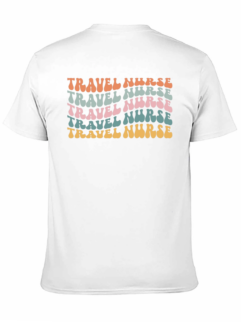 Retro Travel Nurse Graphic Tee