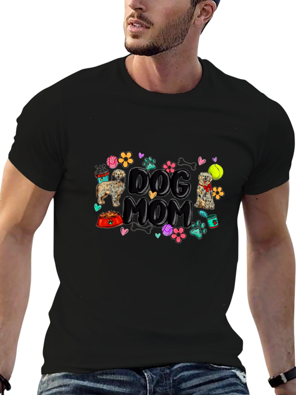 Dog Mom T-Shirt Dalmatian Lover Tee