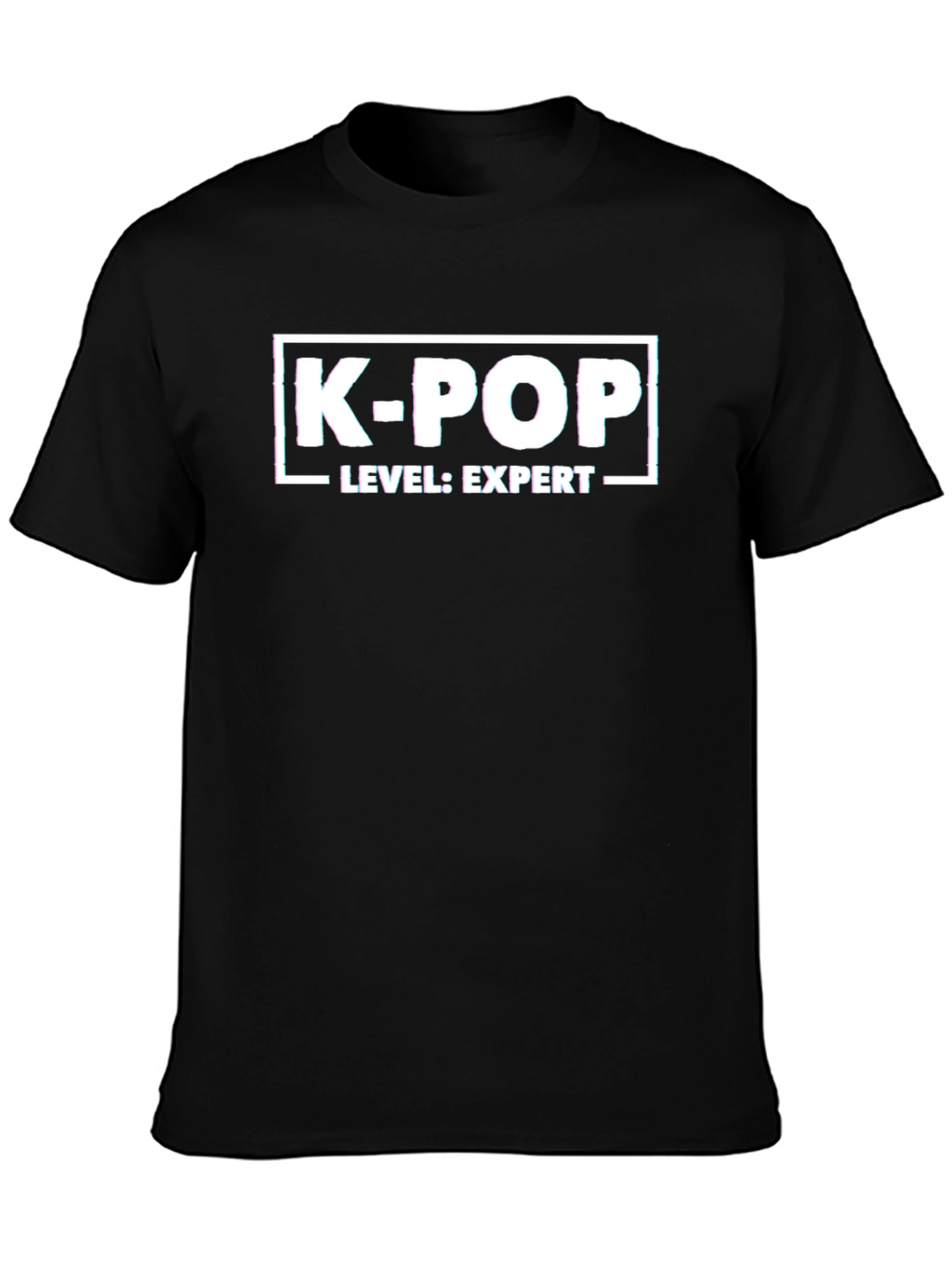 K-Pop Level: Expert Black T-Shirt