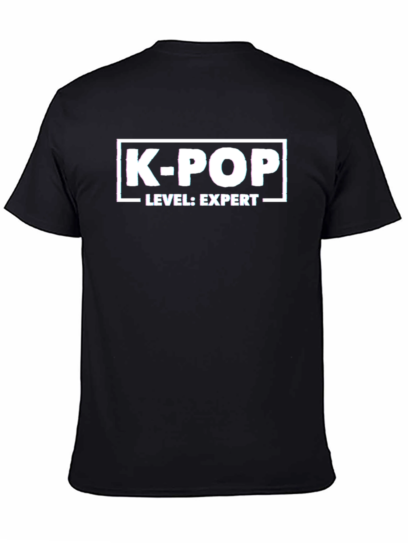 K-Pop Level: Expert Black T-Shirt