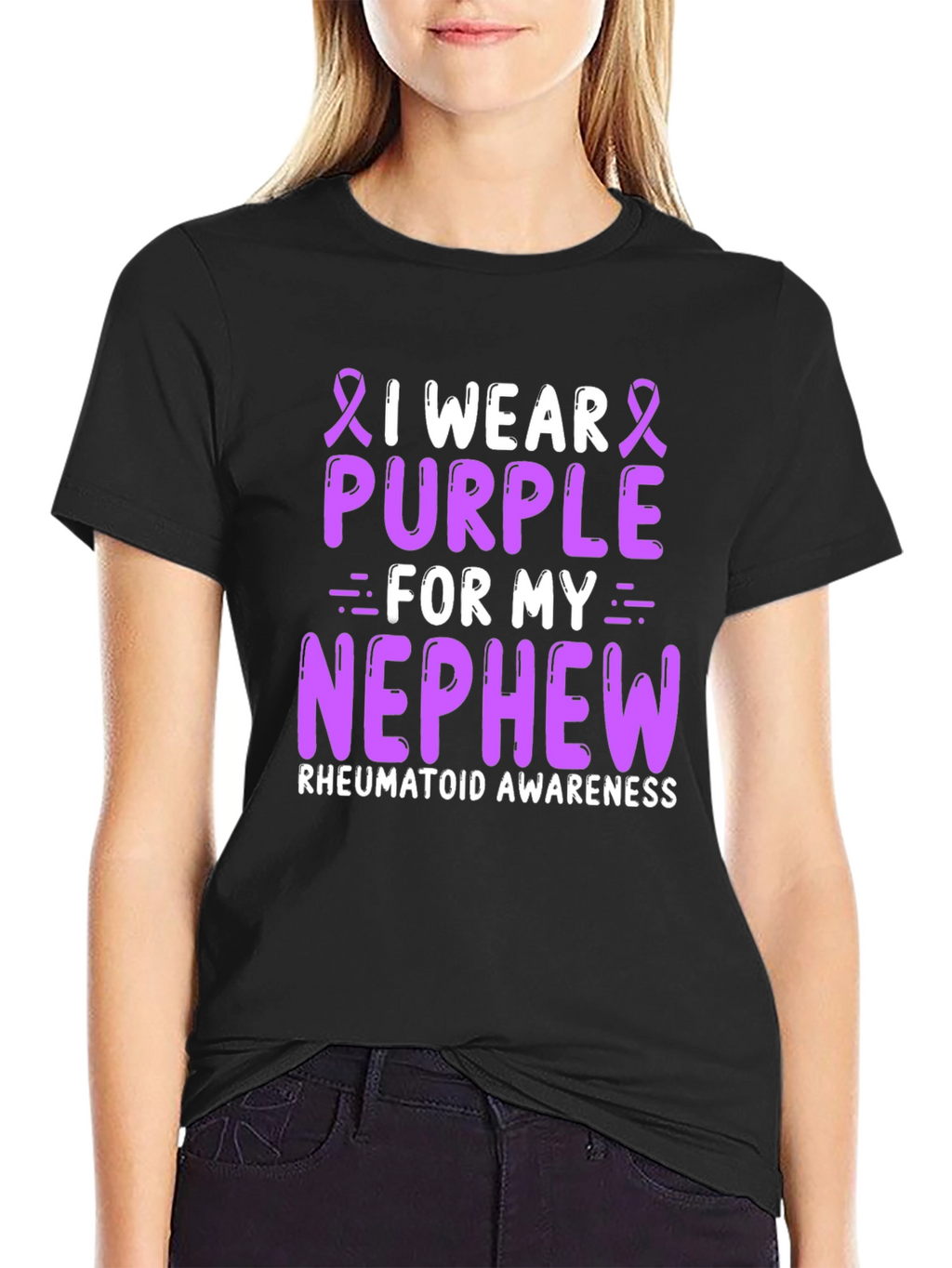 Purple Rheumatoid Awareness T-Shirt