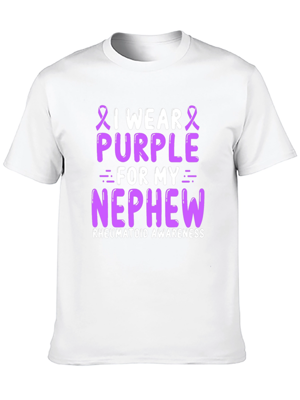 Purple Rheumatoid Awareness T-Shirt