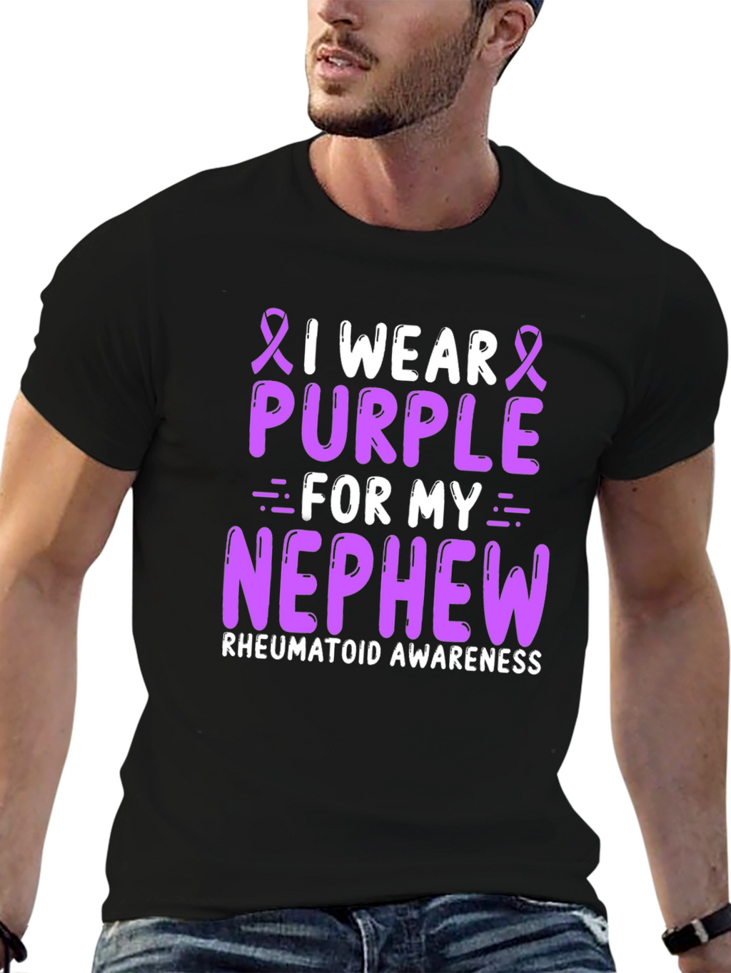 Purple Rheumatoid Awareness T-Shirt