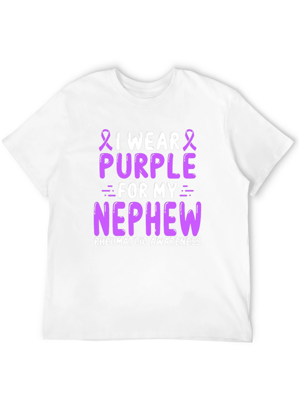 Purple Rheumatoid Awareness T-Shirt