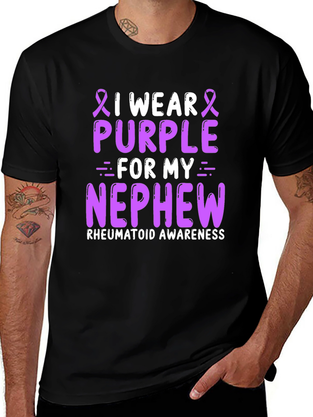 Purple Rheumatoid Awareness T-Shirt