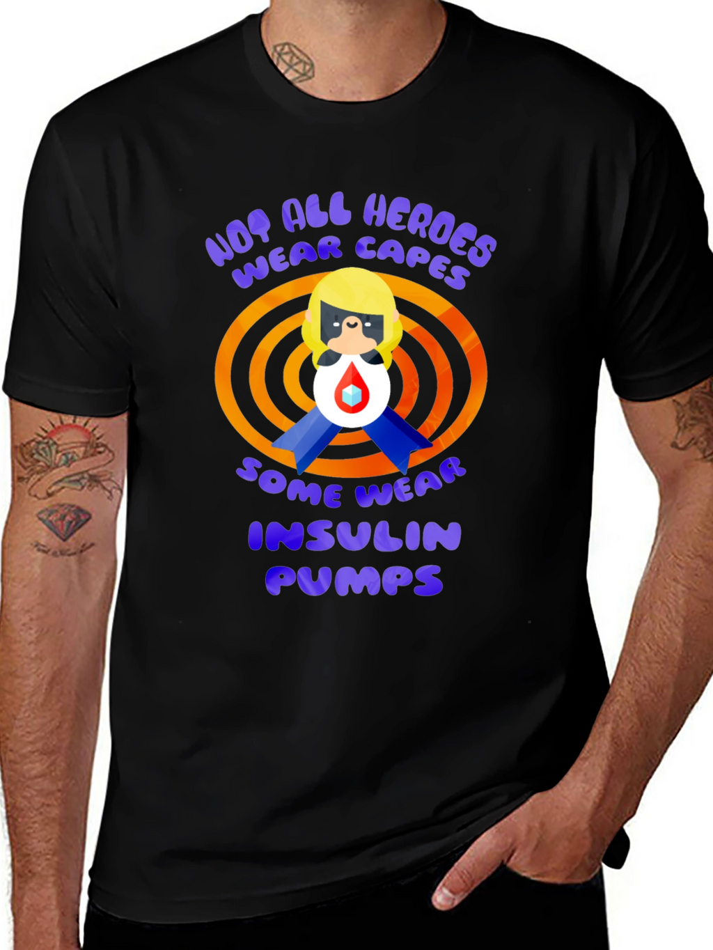 Insulin Pump Hero T-Shirt