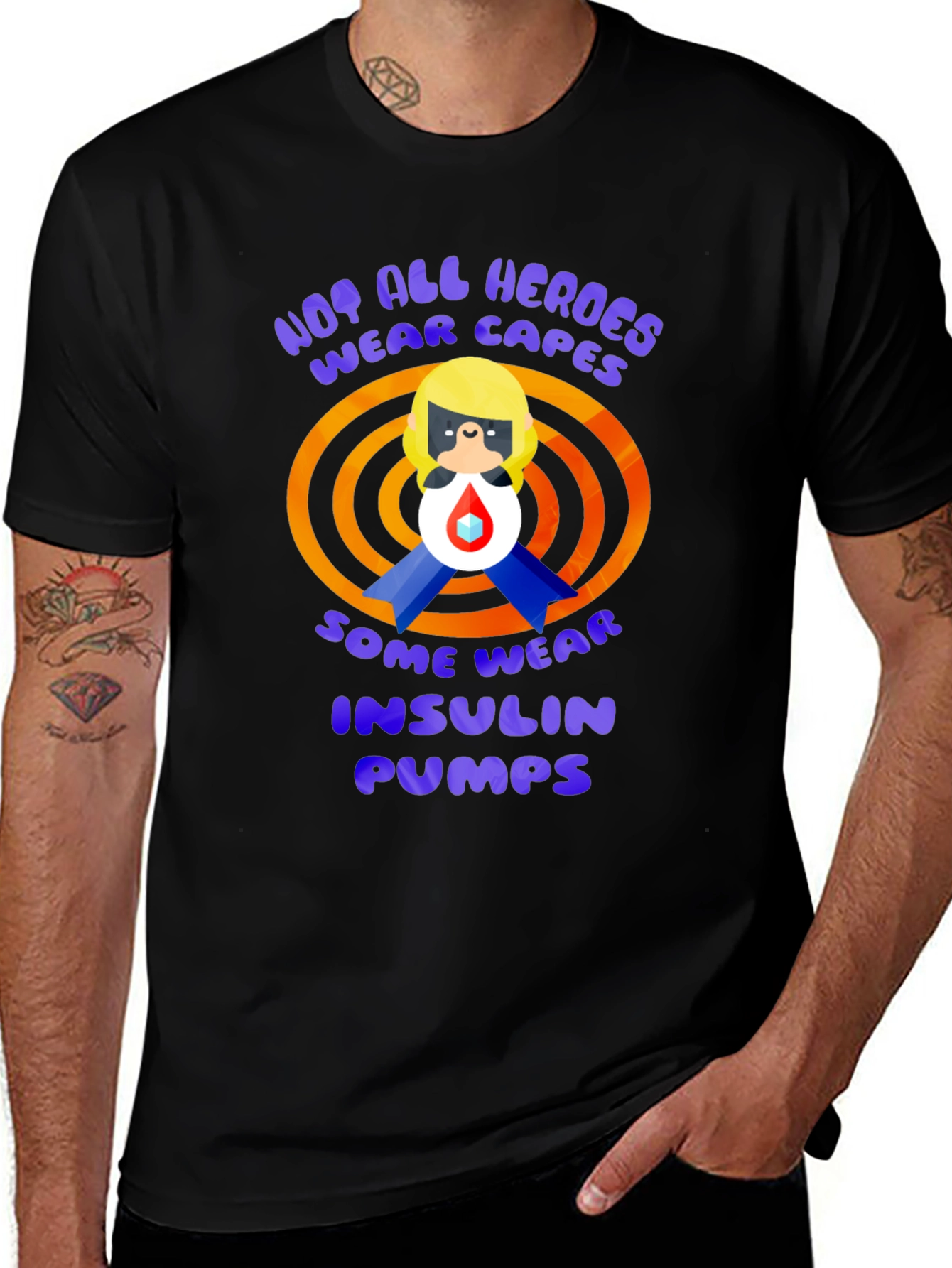 Insulin Pump Hero T-Shirt