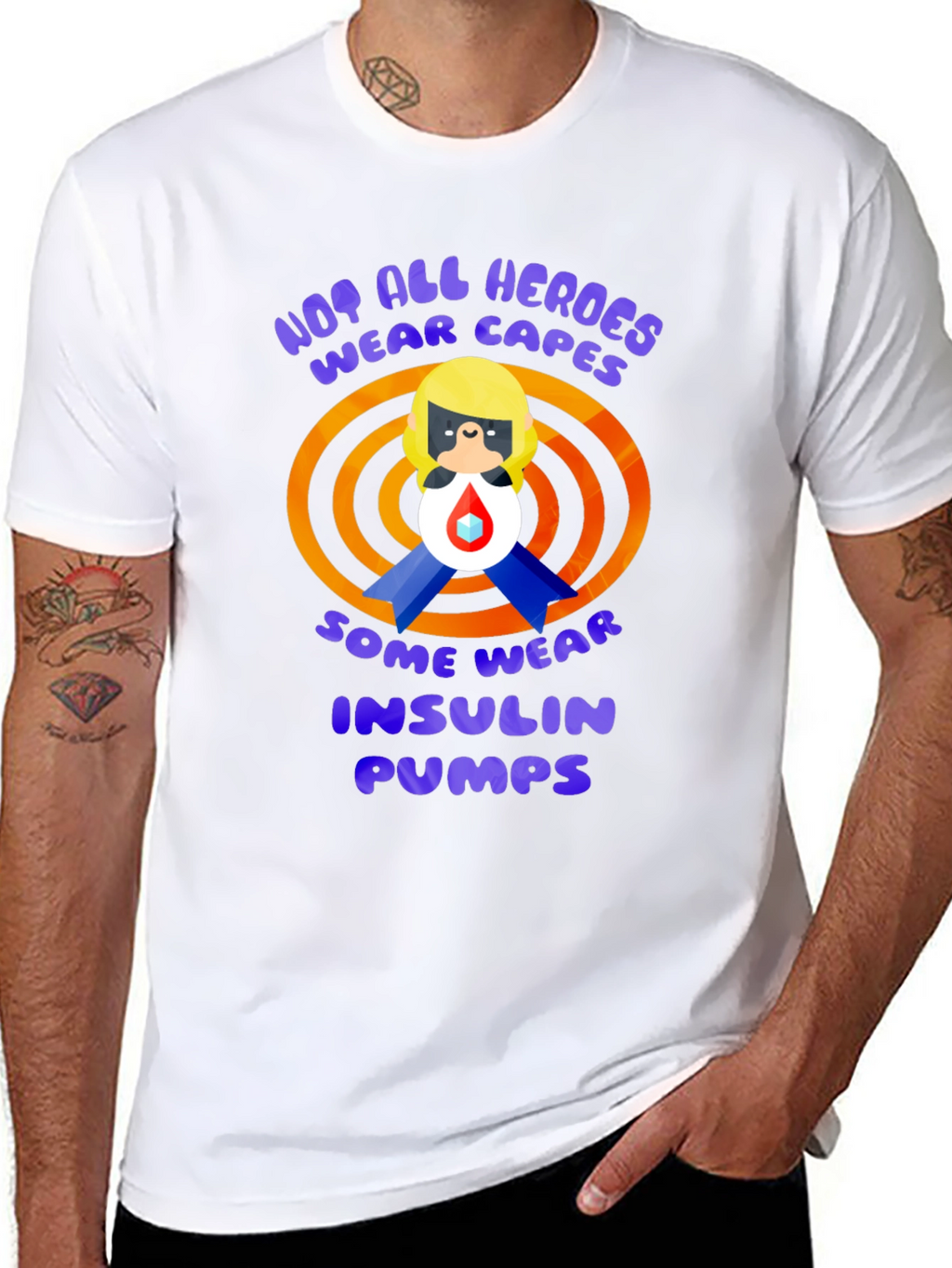 Insulin Pump Hero T-Shirt