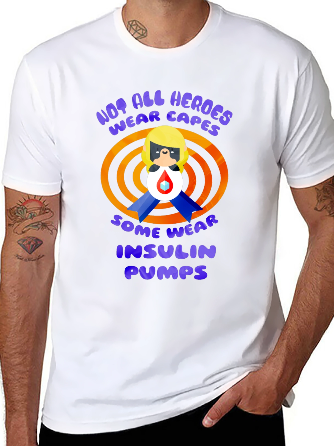 Insulin Pump Hero T-Shirt