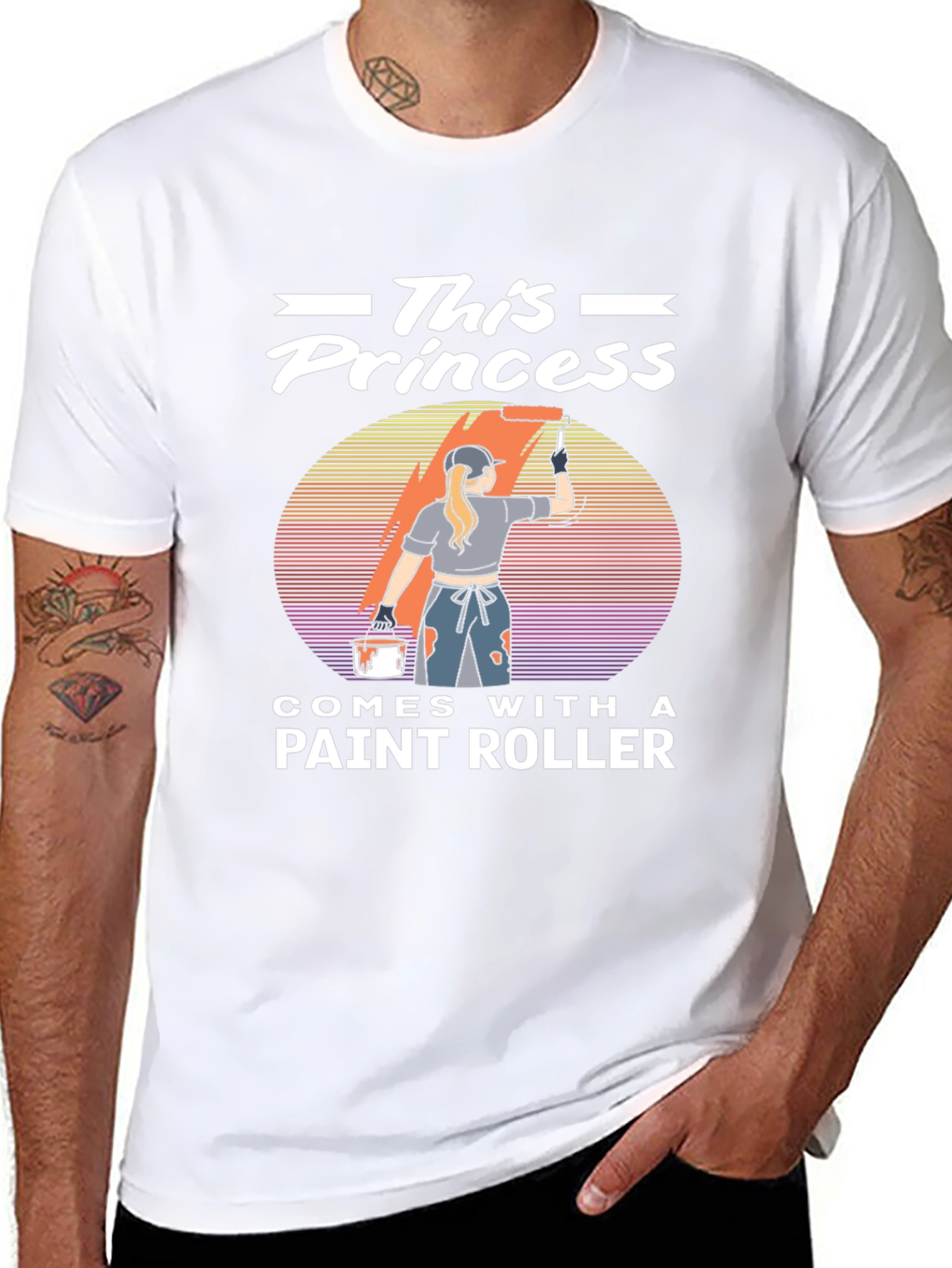 This Princess Comes With A Paint Roller T-Shirt