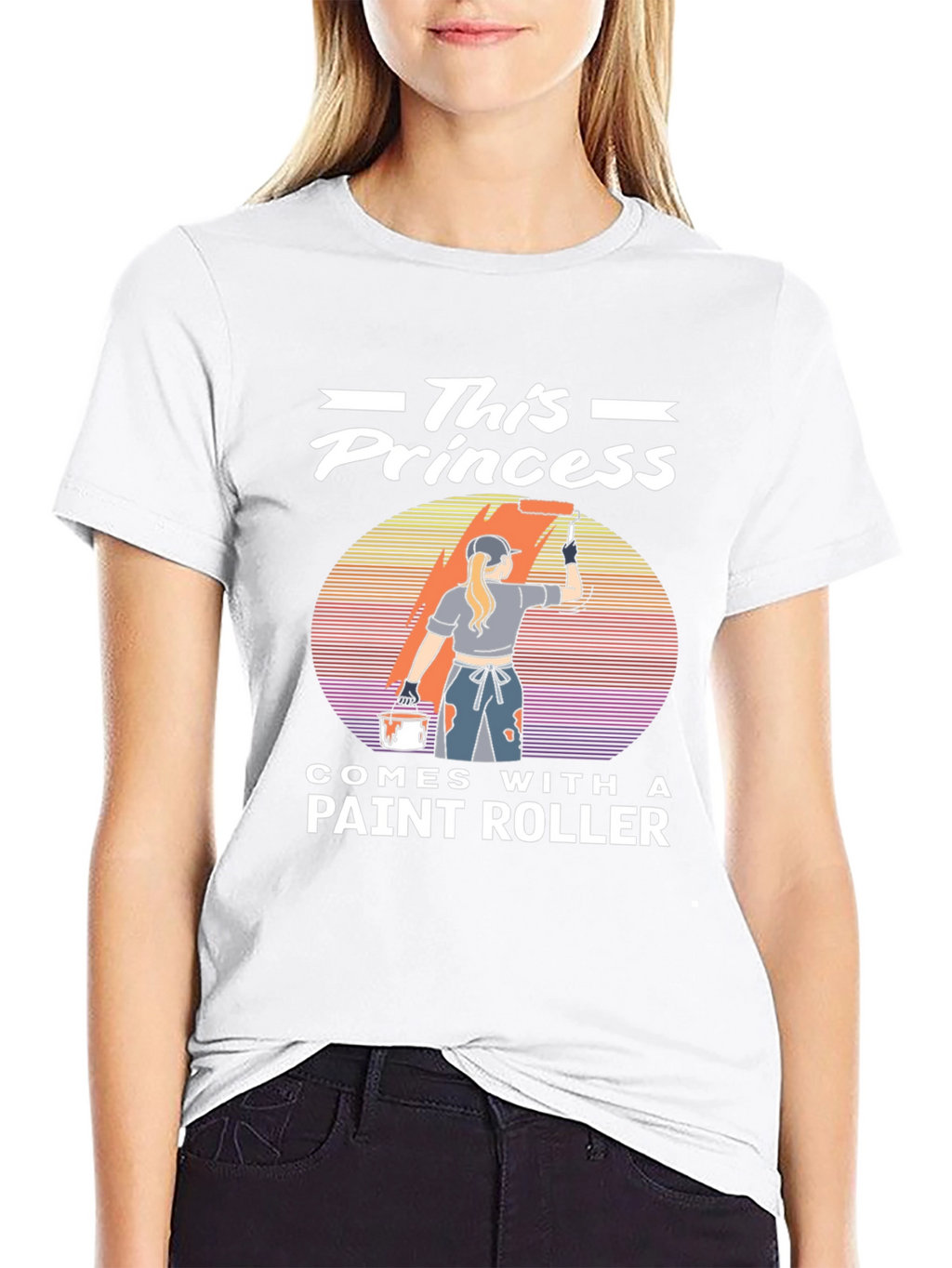 This Princess Comes With A Paint Roller T-Shirt
