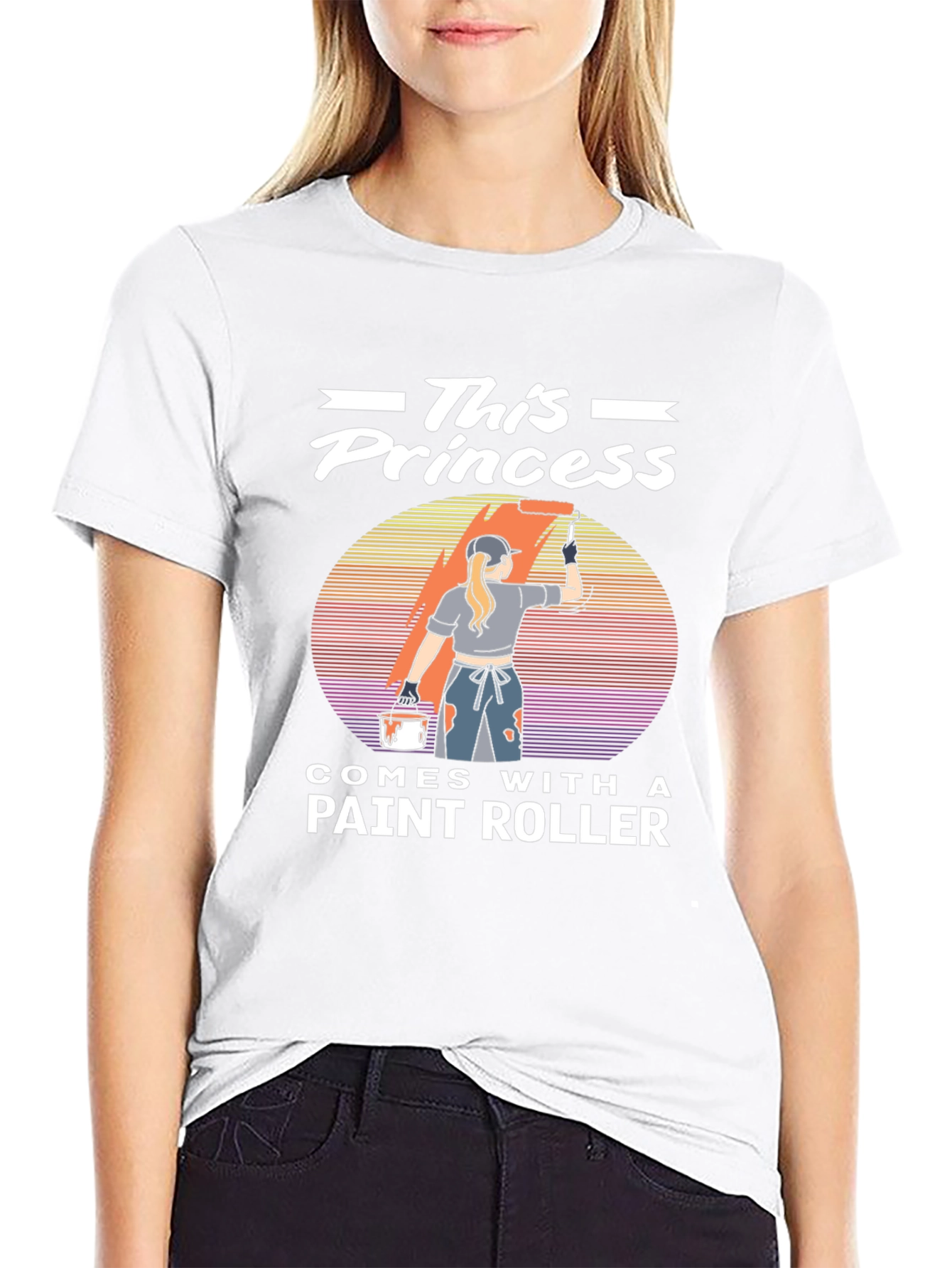 This Princess Comes With A Paint Roller T-Shirt