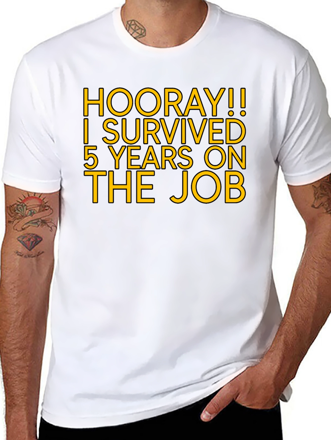 Hooray! 5 Years on the Job T-Shirt