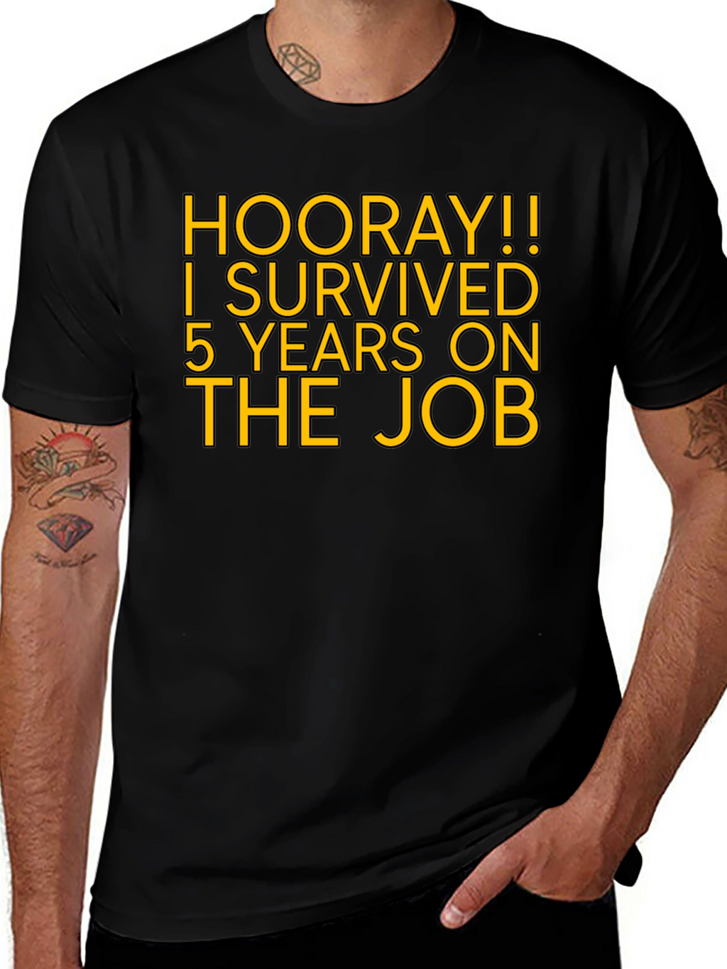 Hooray! 5 Years on the Job T-Shirt