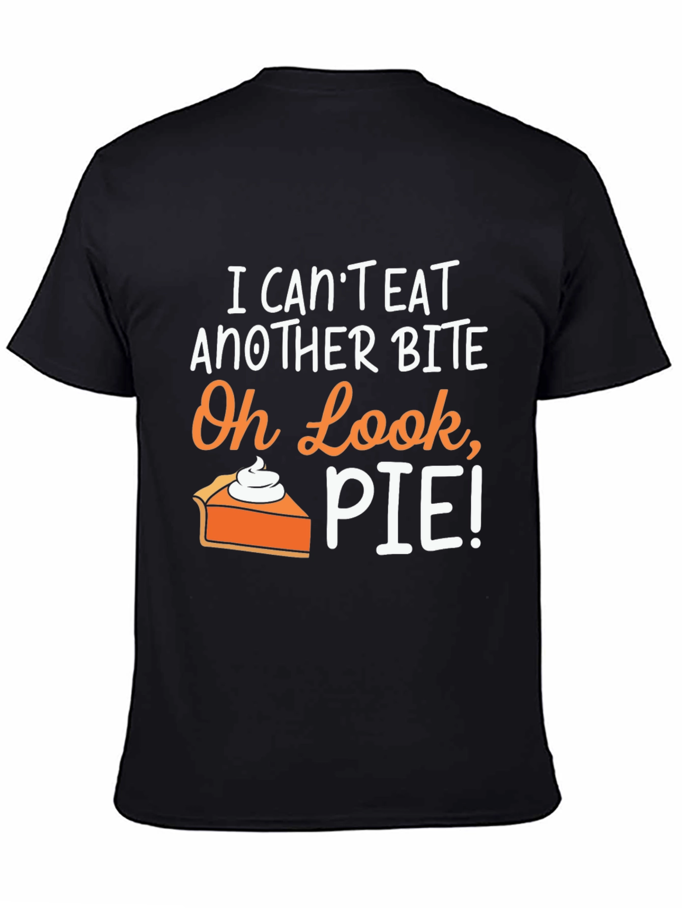 Funny Thanksgiving Pie Graphic T-Shirt