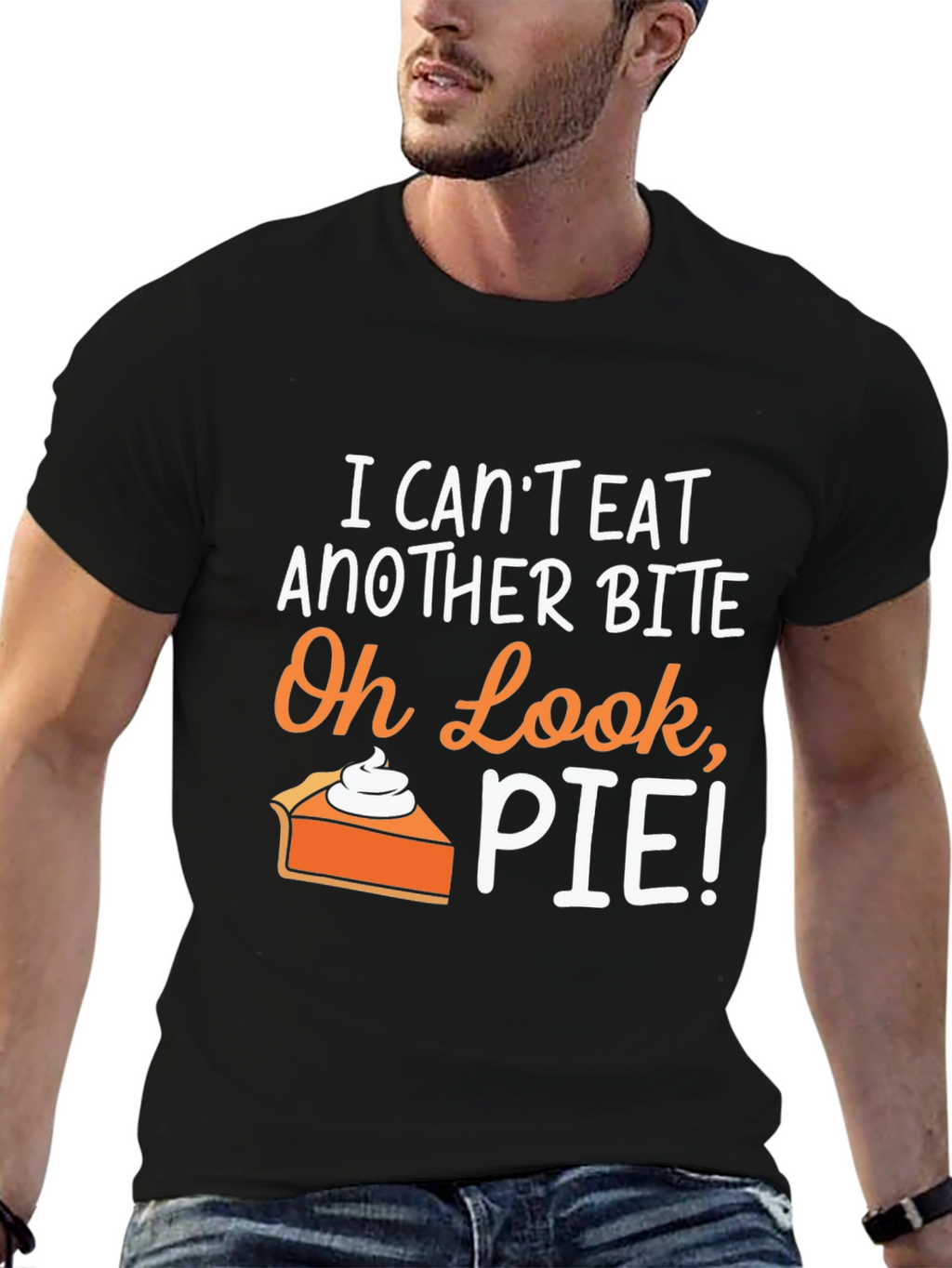Funny Thanksgiving Pie Graphic T-Shirt