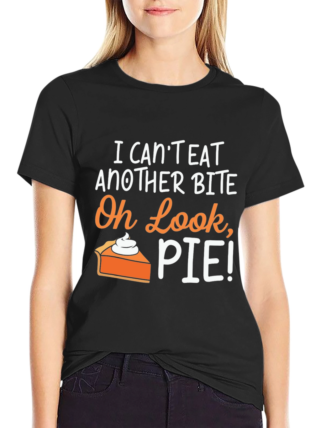 Funny Thanksgiving Pie Graphic T-Shirt