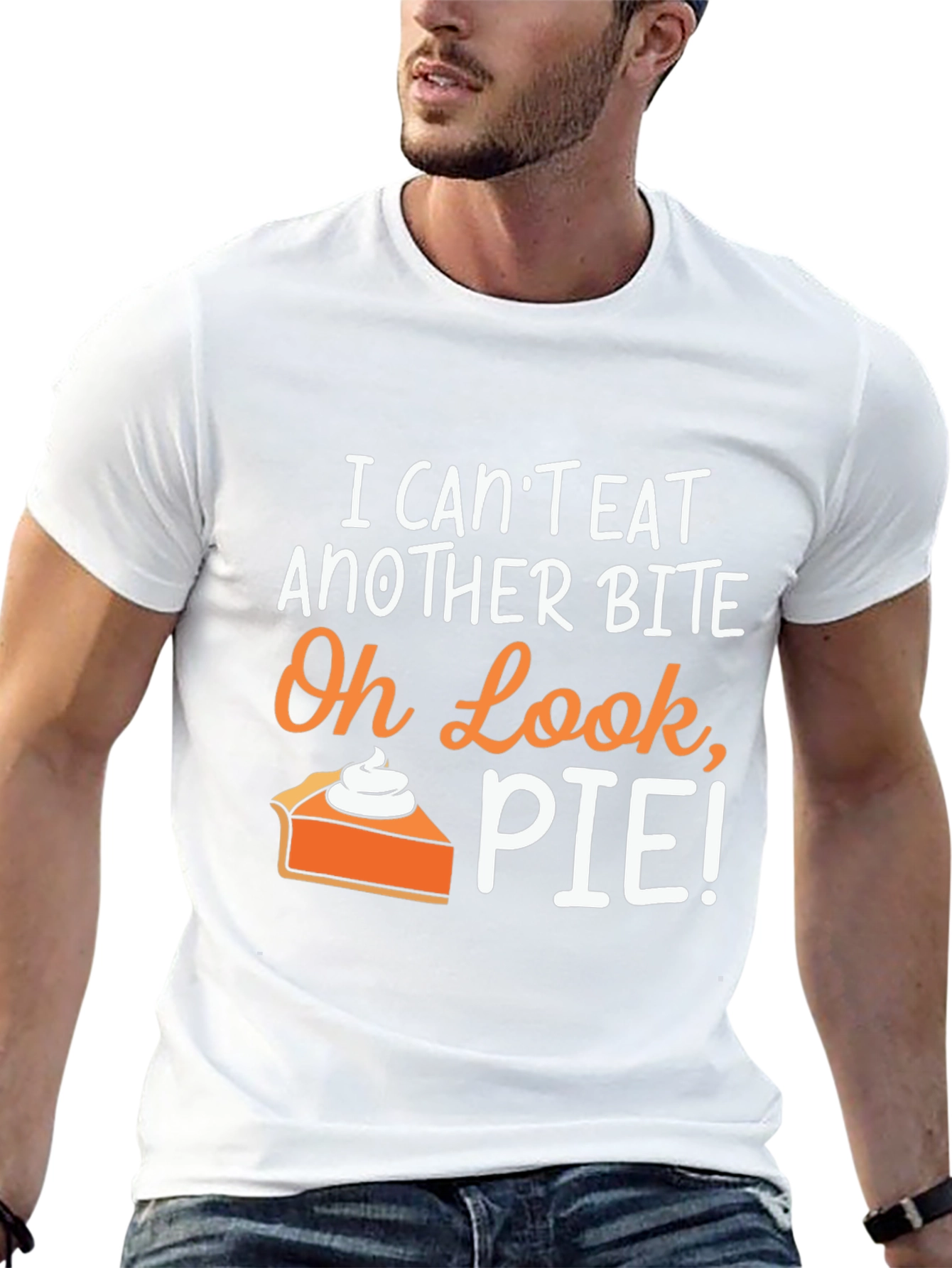 Funny Thanksgiving Pie Graphic T-Shirt