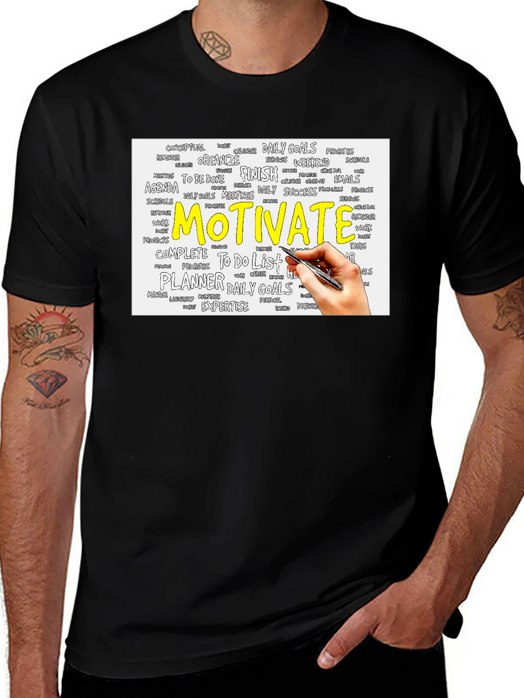 Motivate Daily Goals T-Shirt