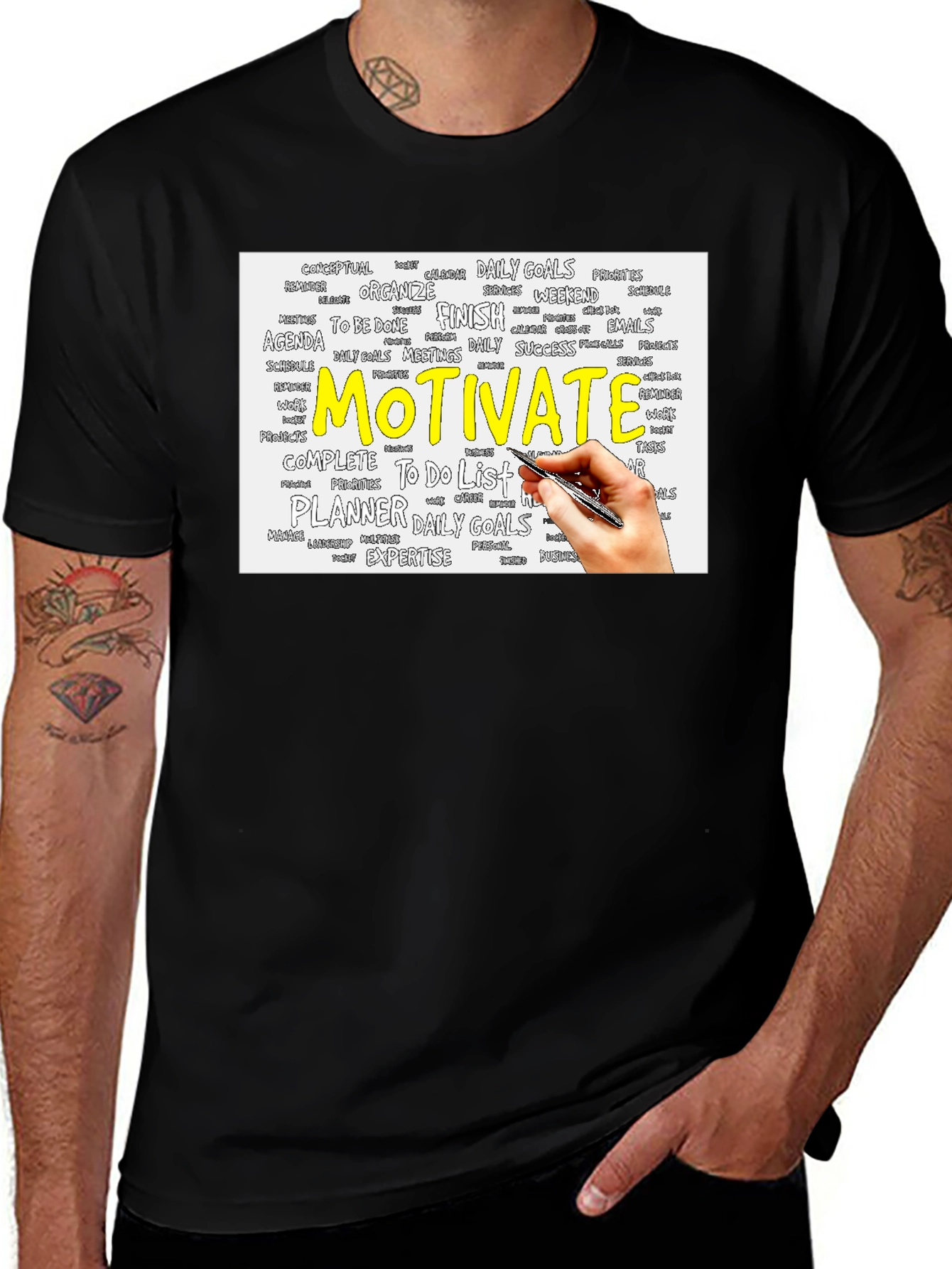 Motivate Daily Goals T-Shirt