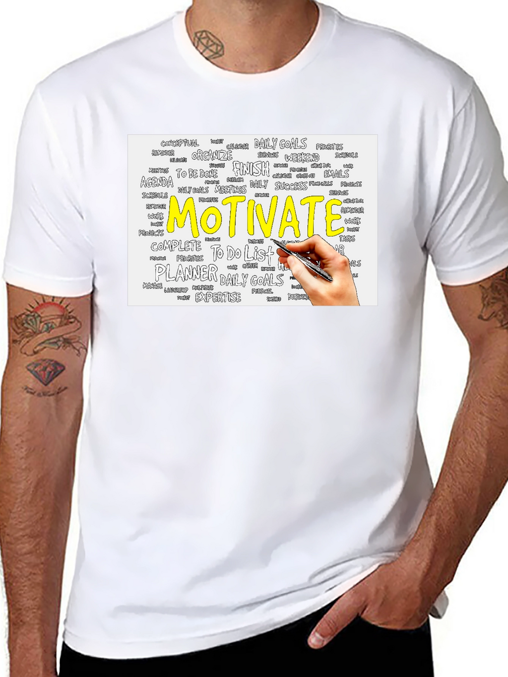 Motivate Daily Goals T-Shirt