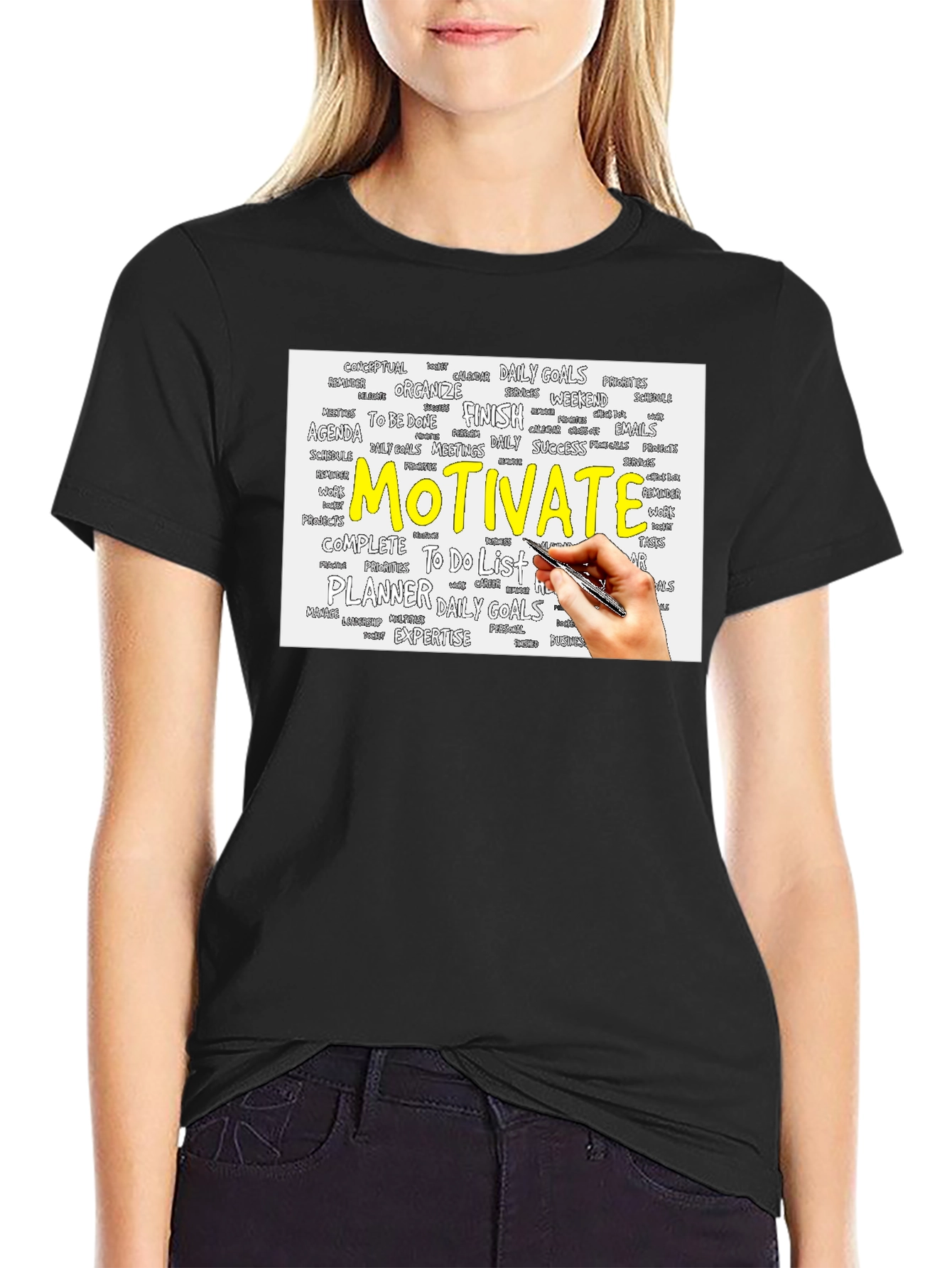 Motivate Daily Goals T-Shirt